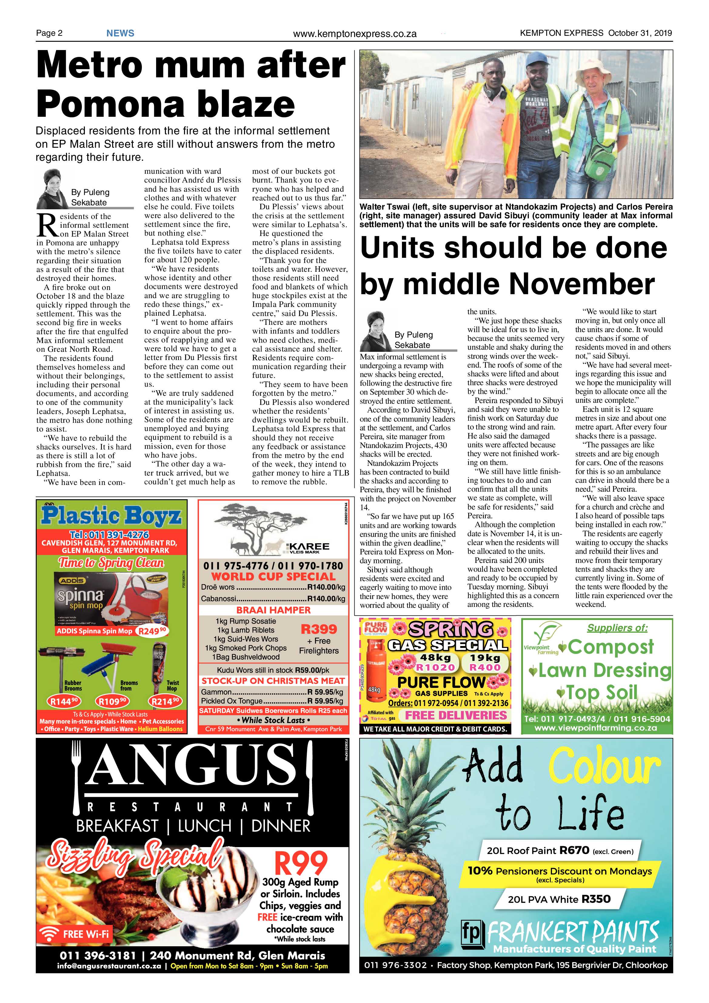 Kempton Express 31 October 2019 page 2
