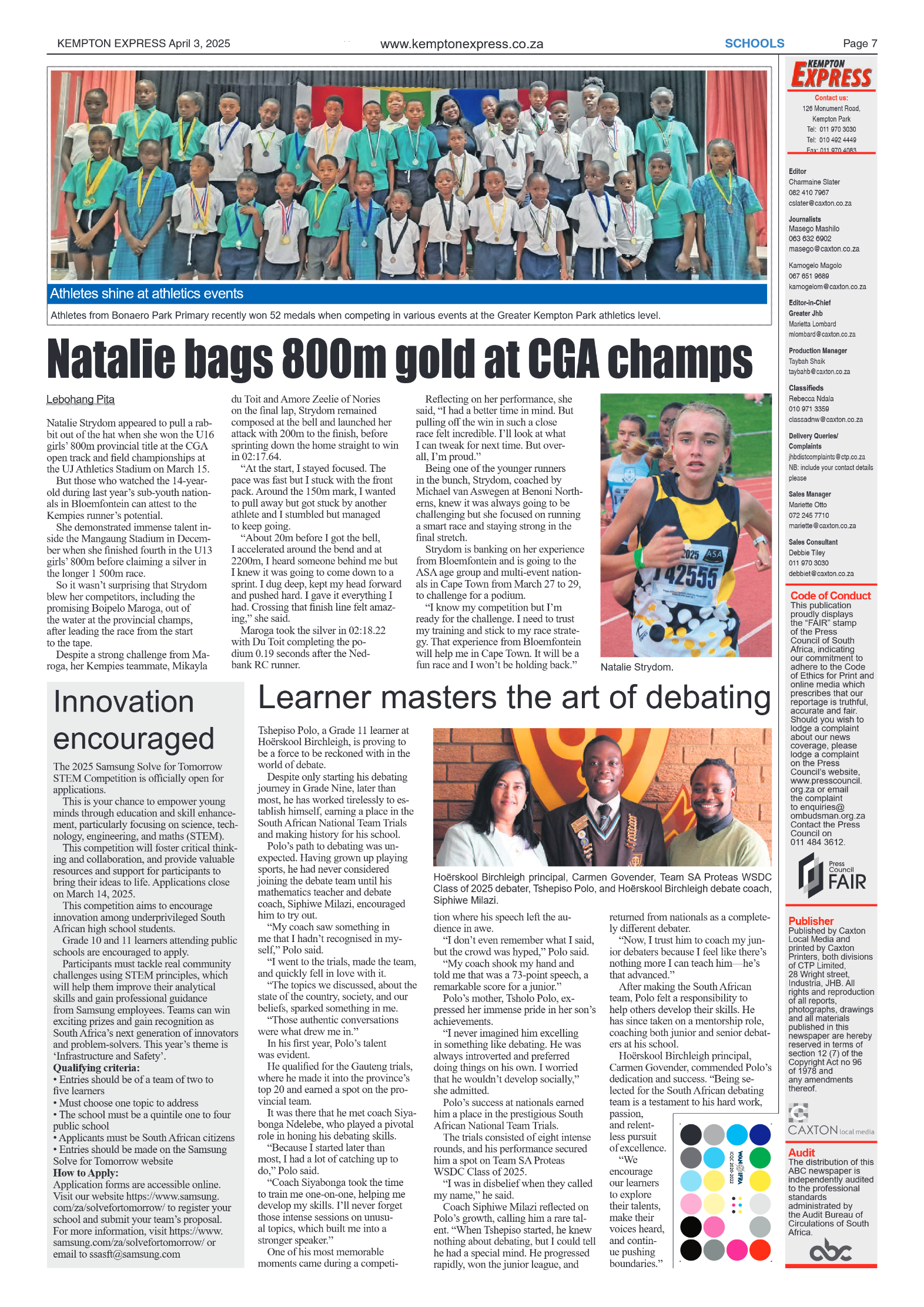 Kempton Express 3 April 2025 page 7
