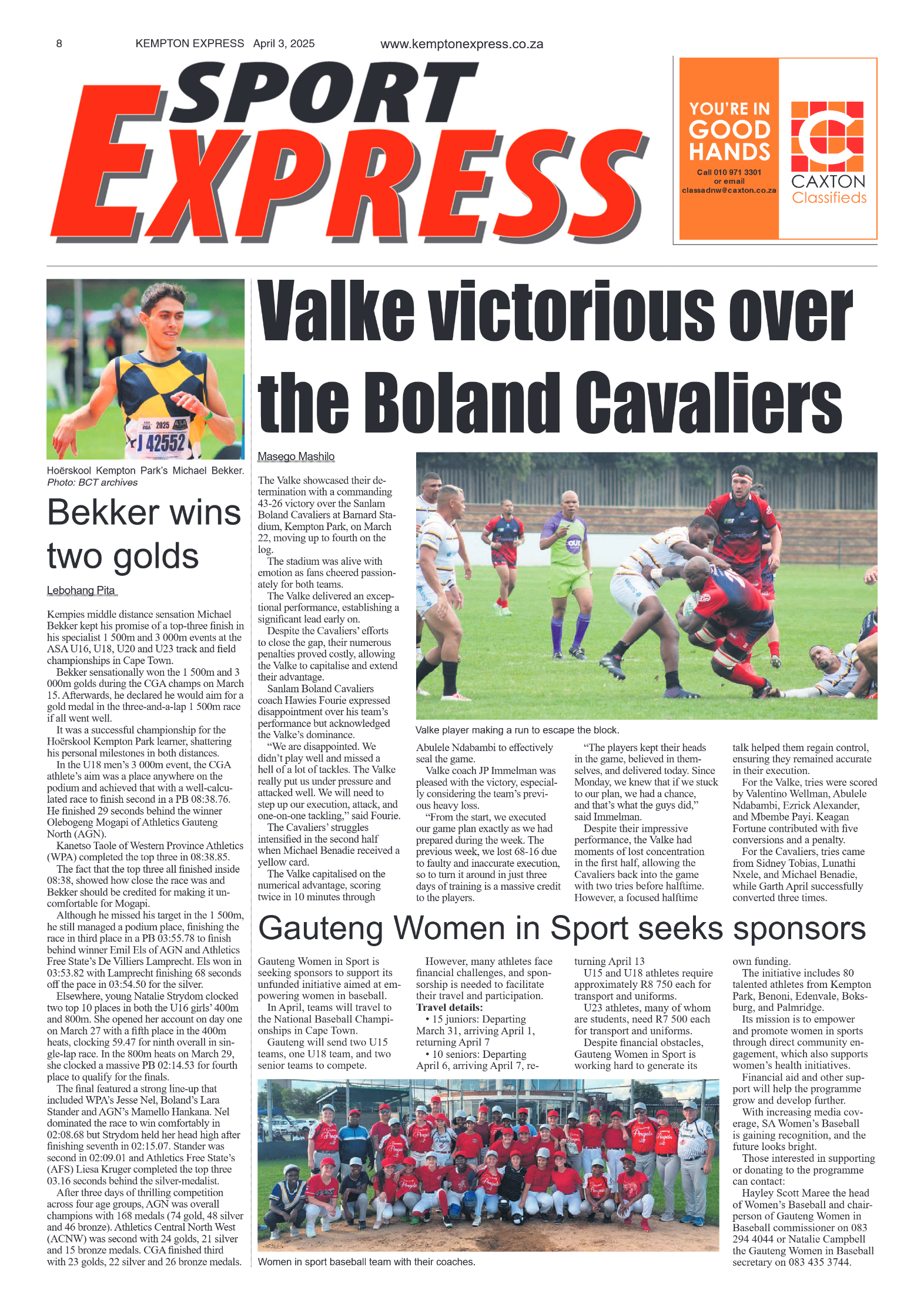 Kempton Express 3 April 2025 page 8
