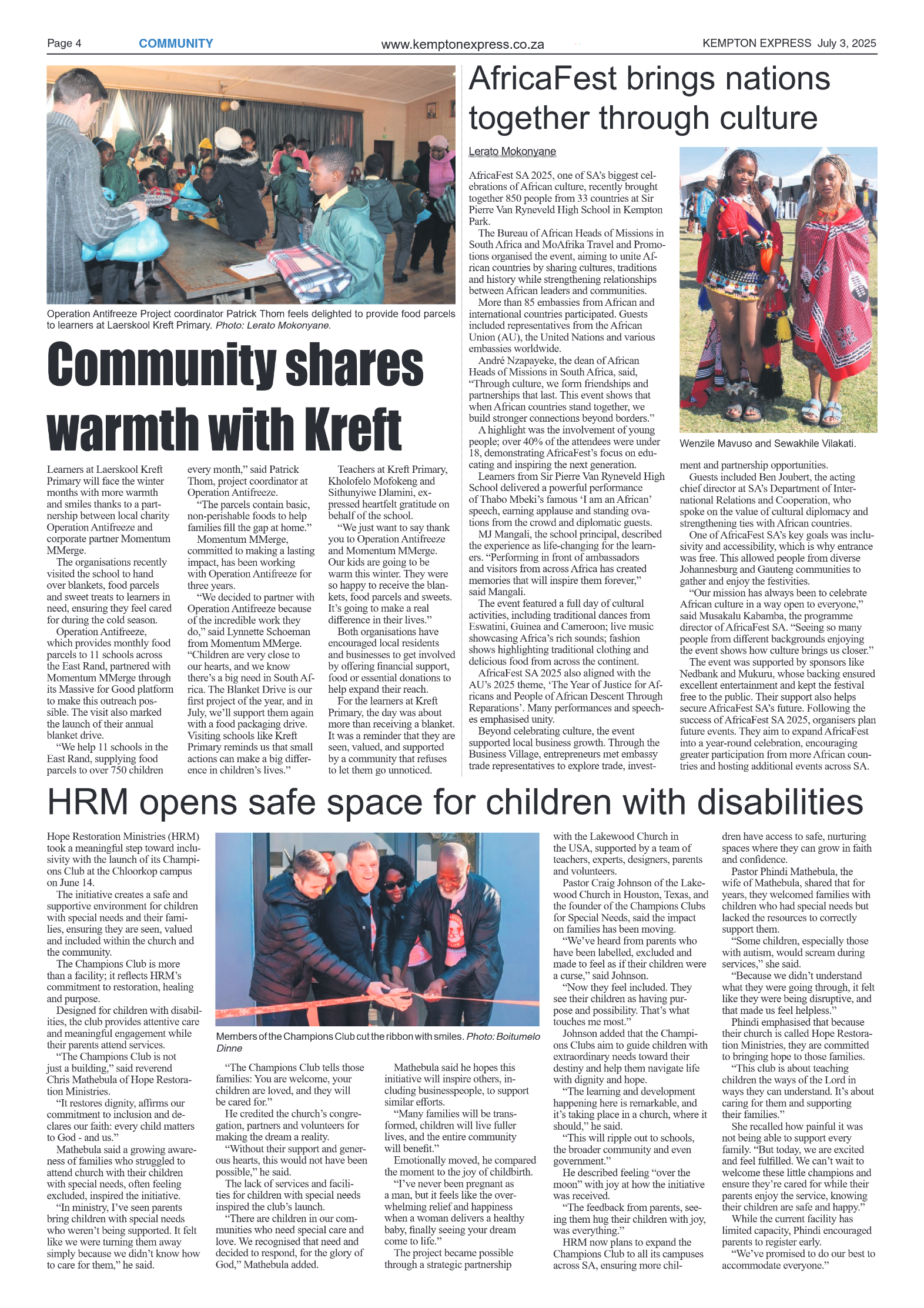 Kempton Express 3 July 2025 page 4