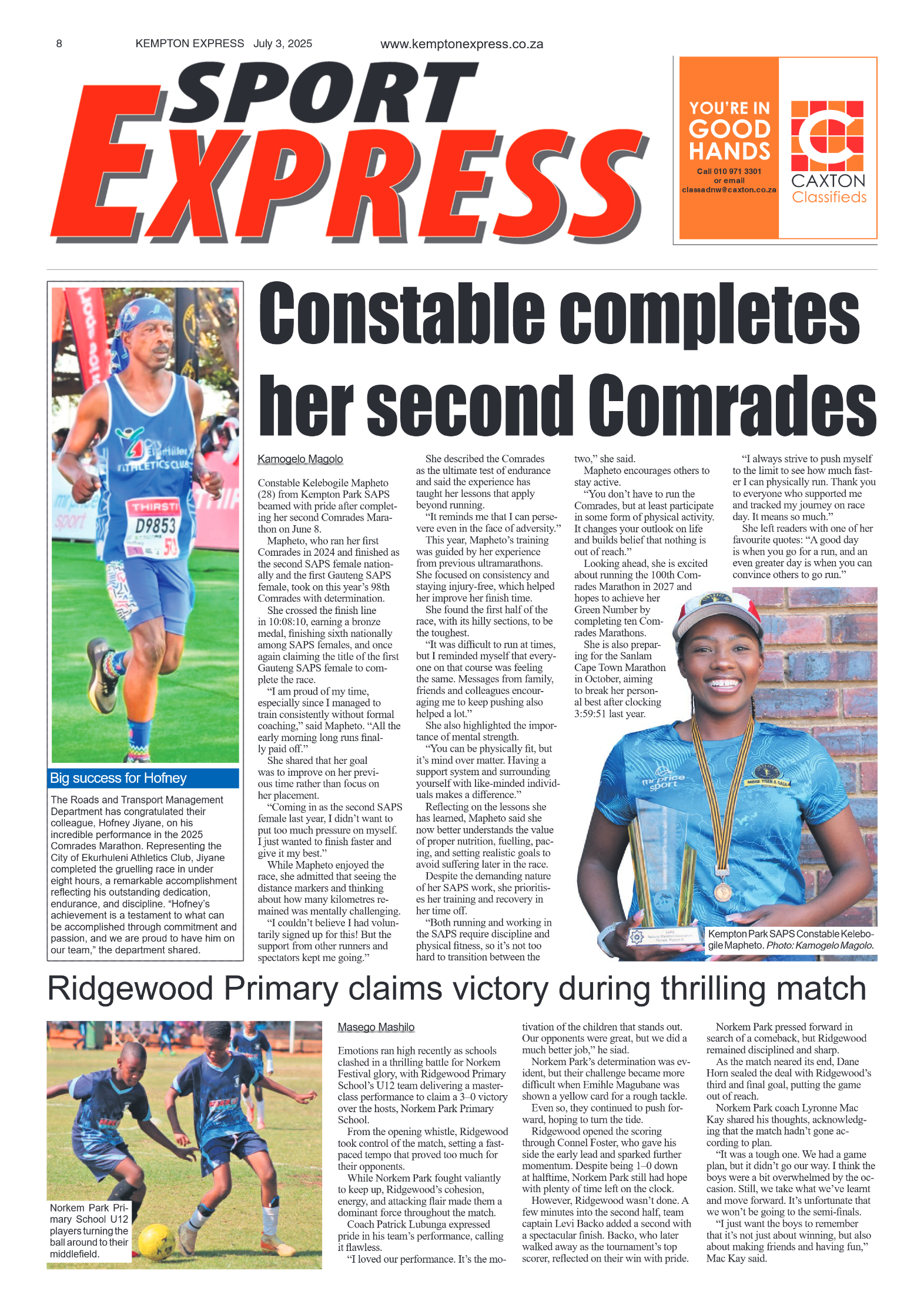 Kempton Express 3 July 2025 page 8