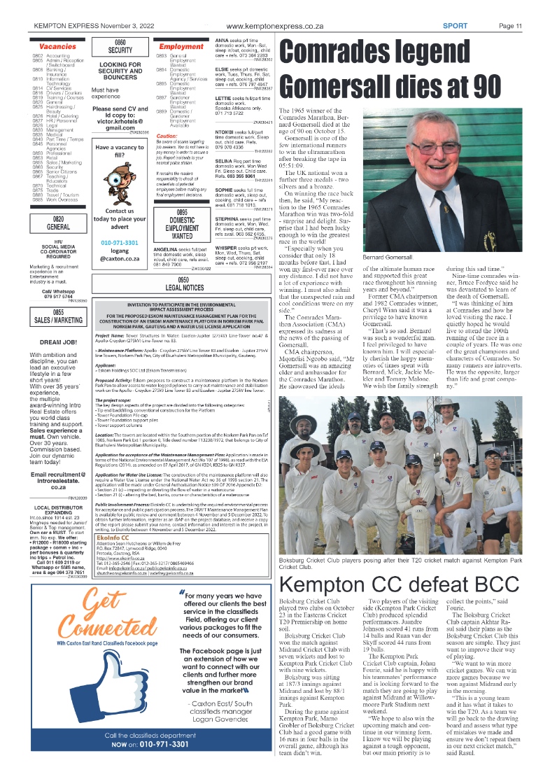 Kempton Express 3 Nov 2022 page 19