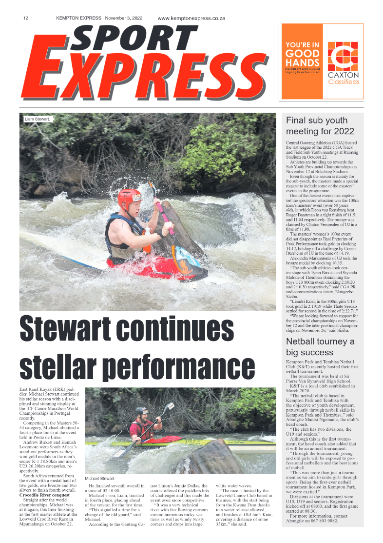 Kempton Express 3 Nov 2022 page 20