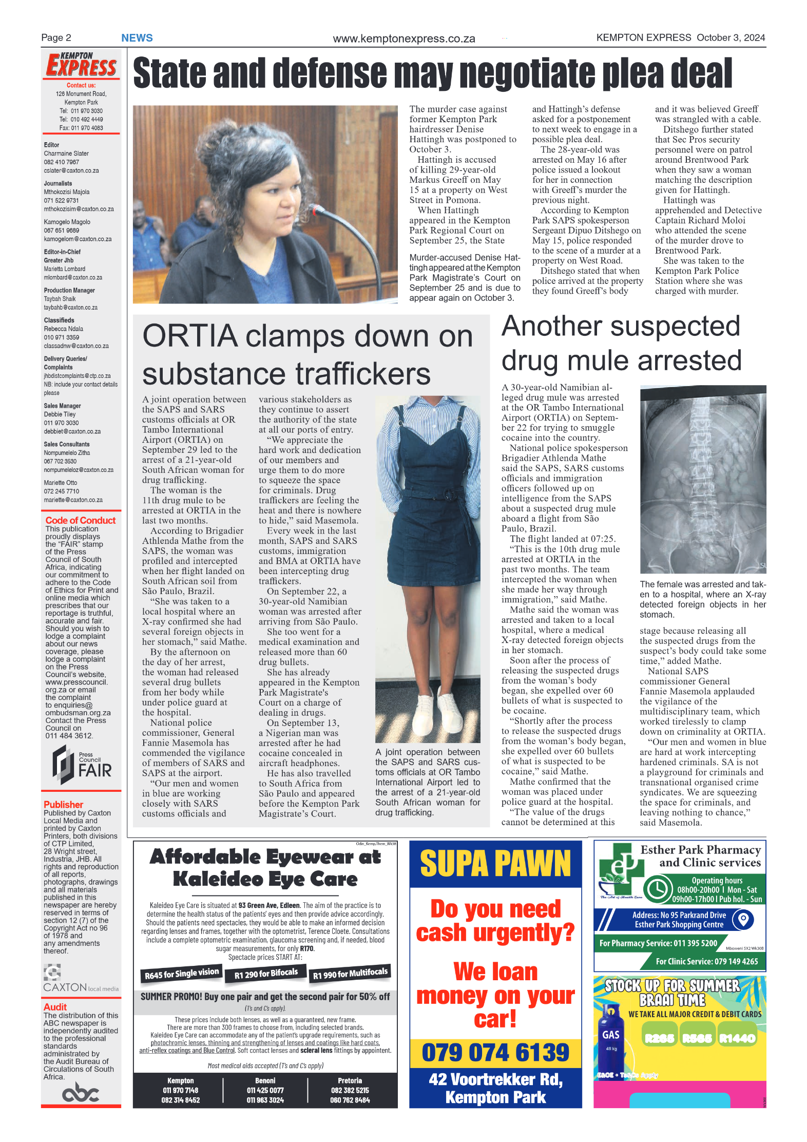 Kempton Express 3 October 2024 page 2