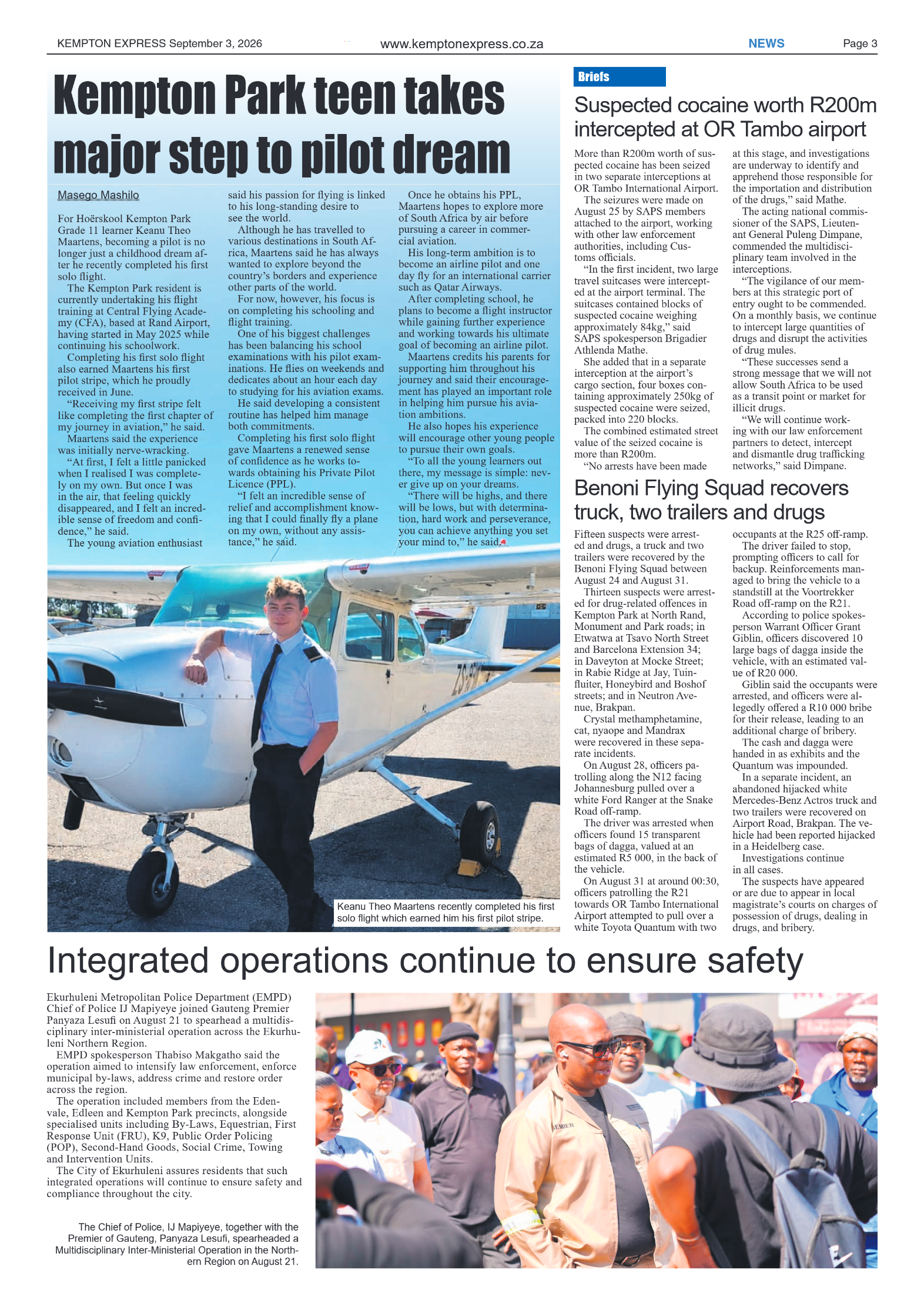 Kempton Express 3 September 2026 page 3