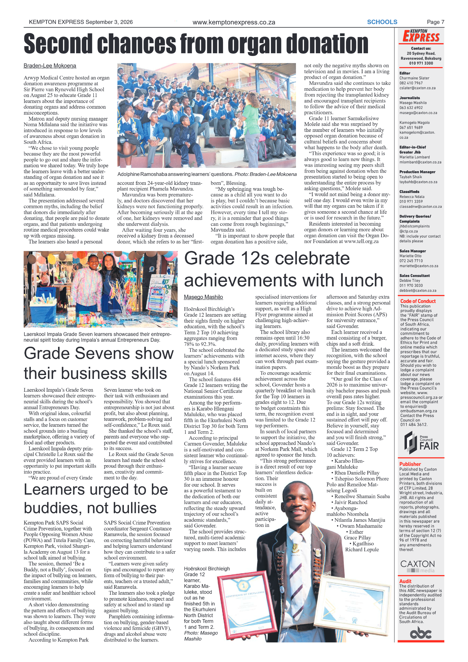 Kempton Express 3 September 2026 page 7