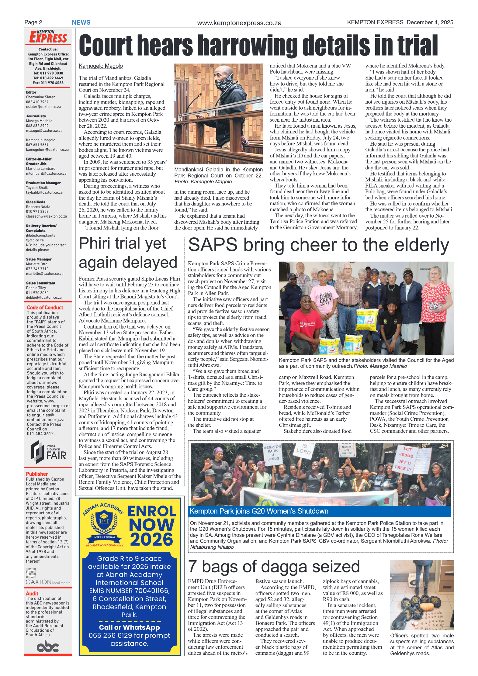 Kempton Express 4 December 2025 page 2