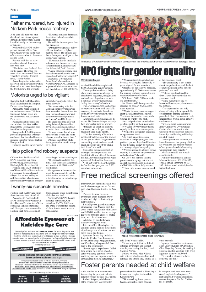 Kempton Express 4 July 2024 page 2