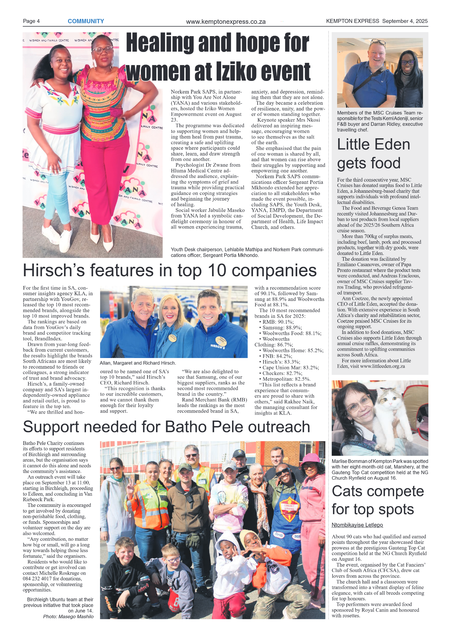 Kempton Express 4 September 2025 page 4