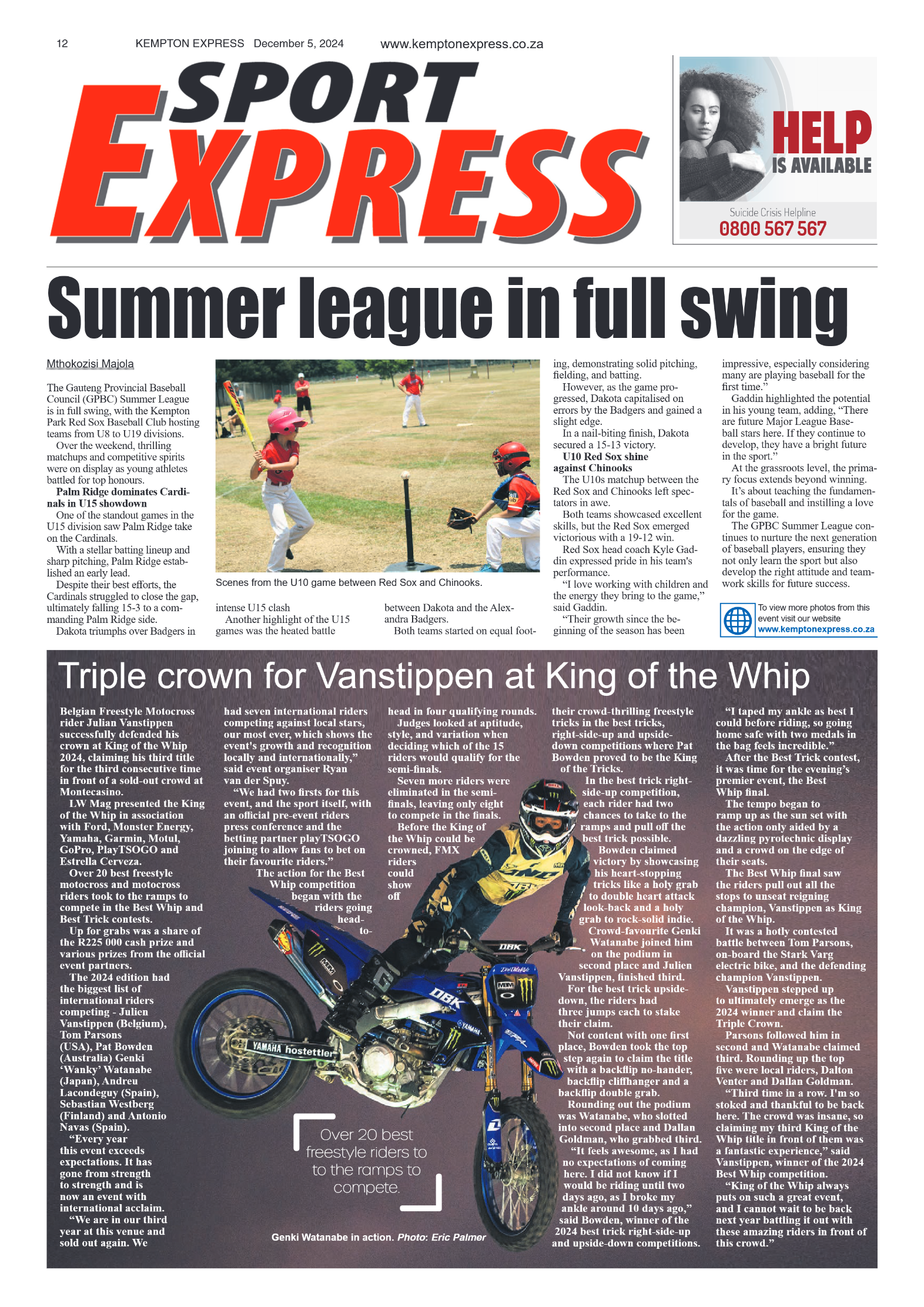 Kempton Express 5 December 2024 page 12