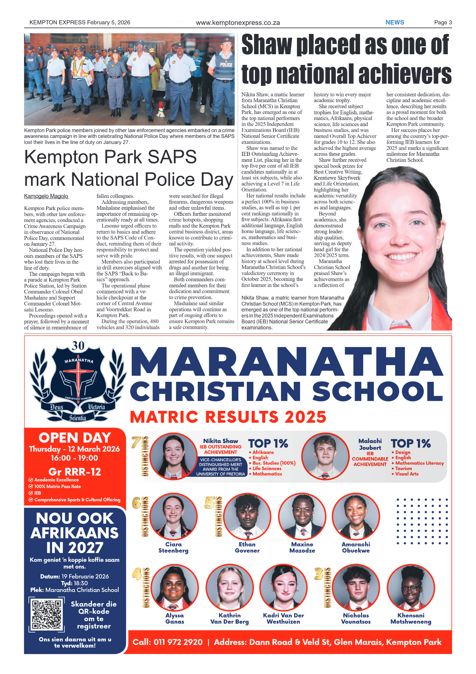 Kempton Express 5 February 2026 page 3
