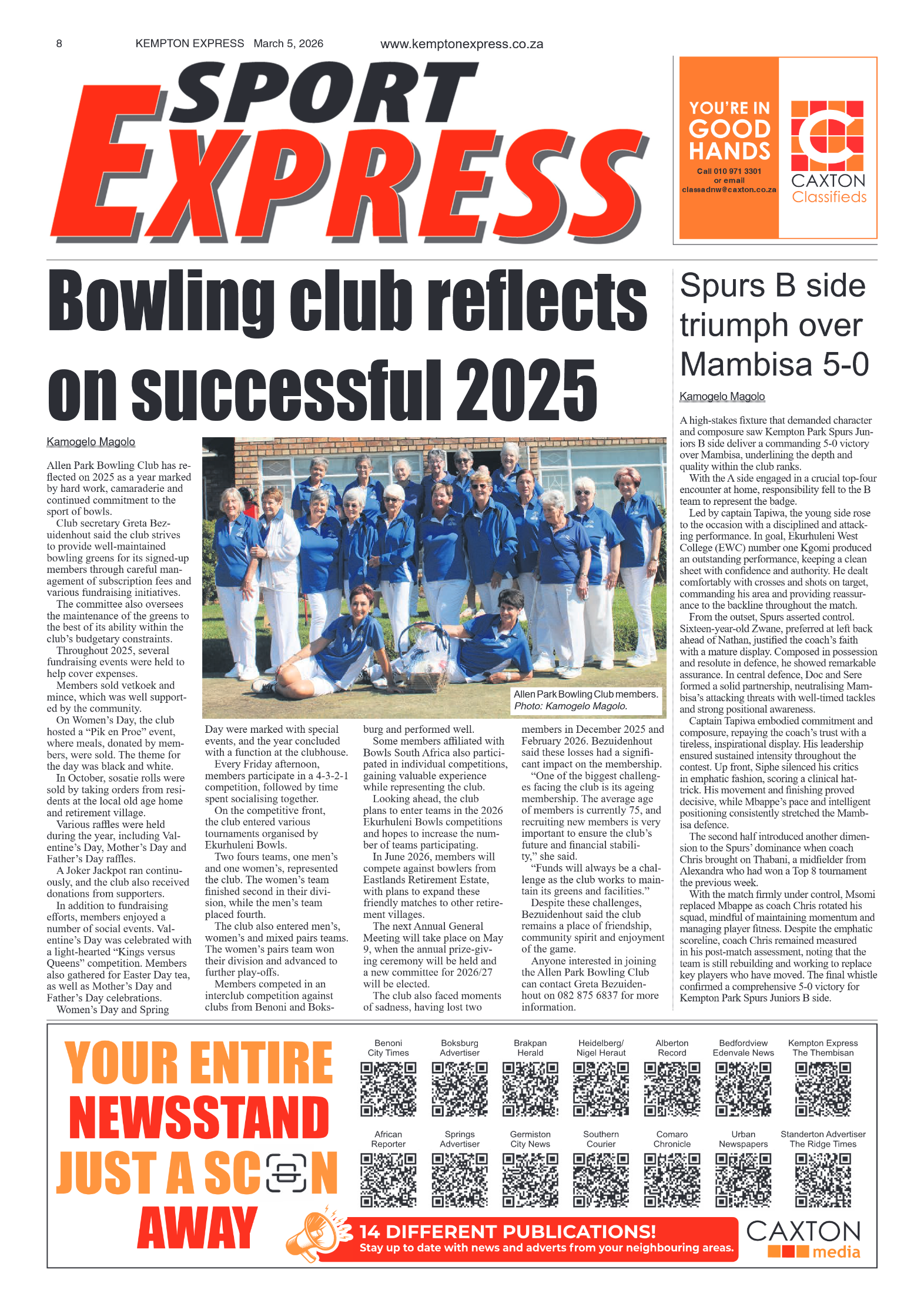 Kempton Express 5 March 2026 page 8