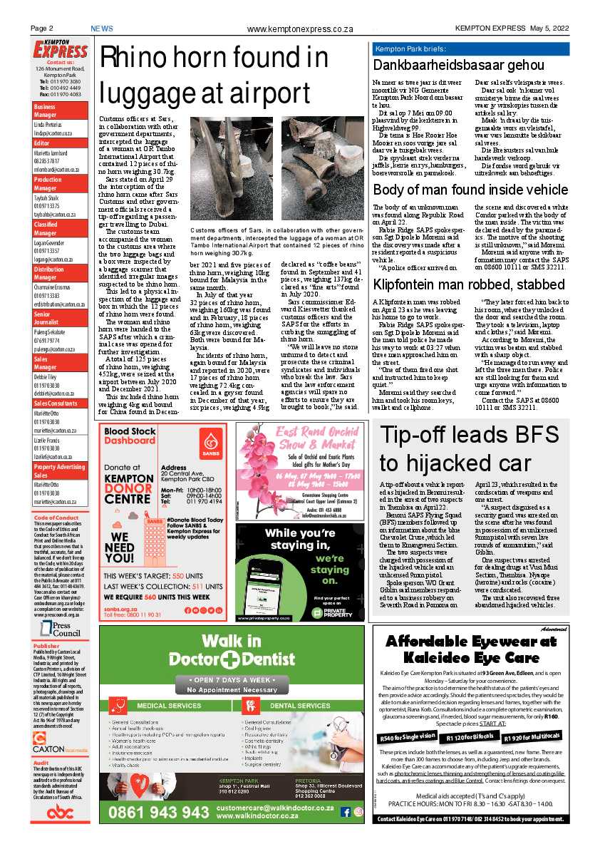 Kempton Express 5 May 2022 page 2