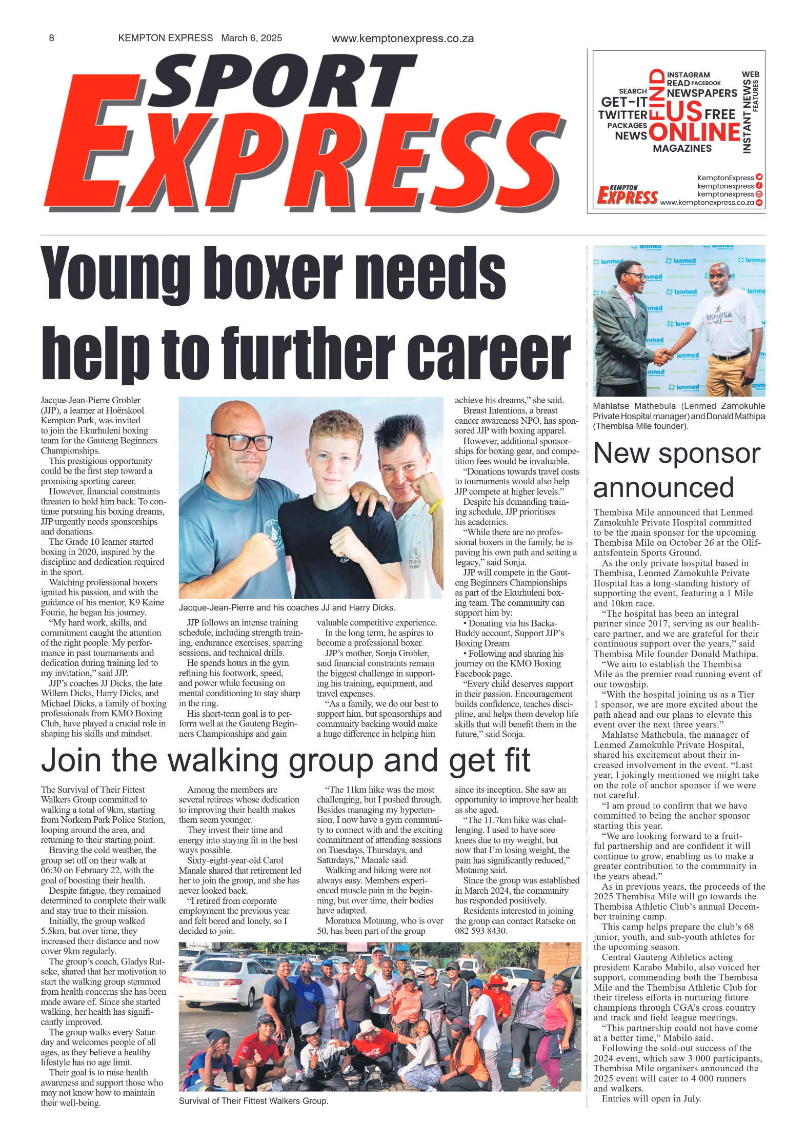 Kempton Express 6 March 2025 page 8