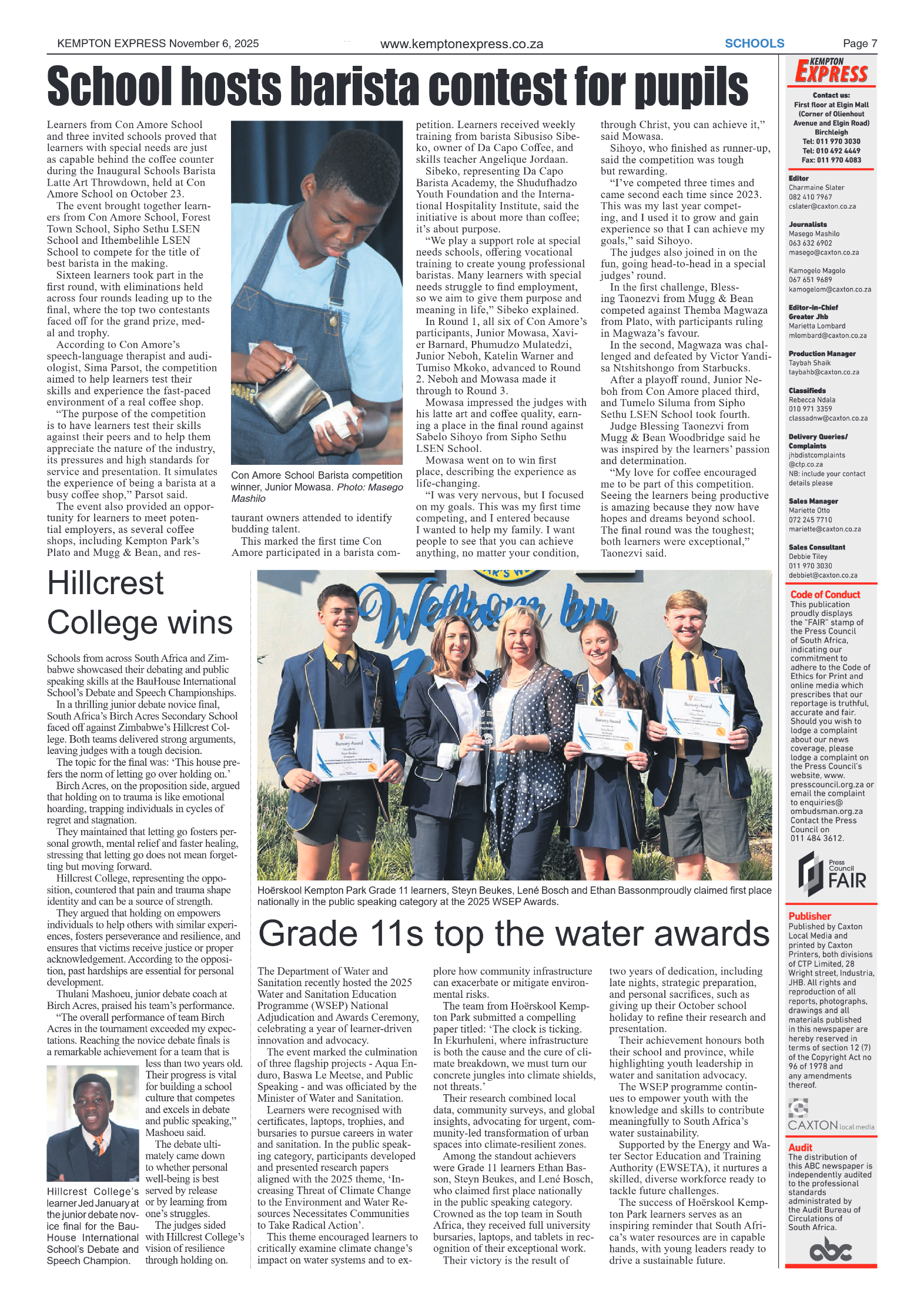 Kempton Express 6 November 2025 page 19