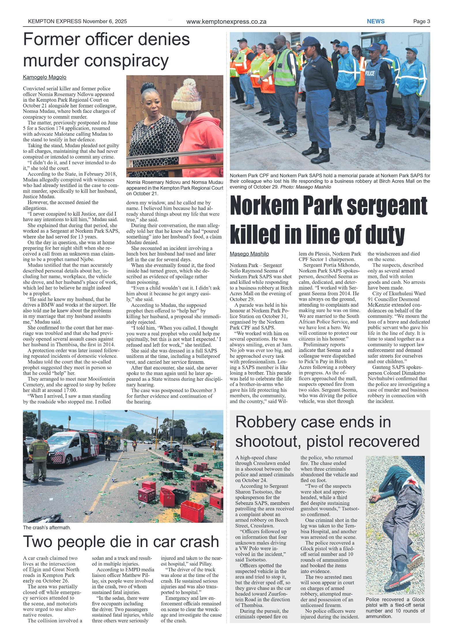 Kempton Express 6 November 2025 page 3