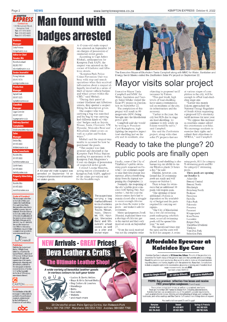 Kempton Express 6 October 2022 page 2