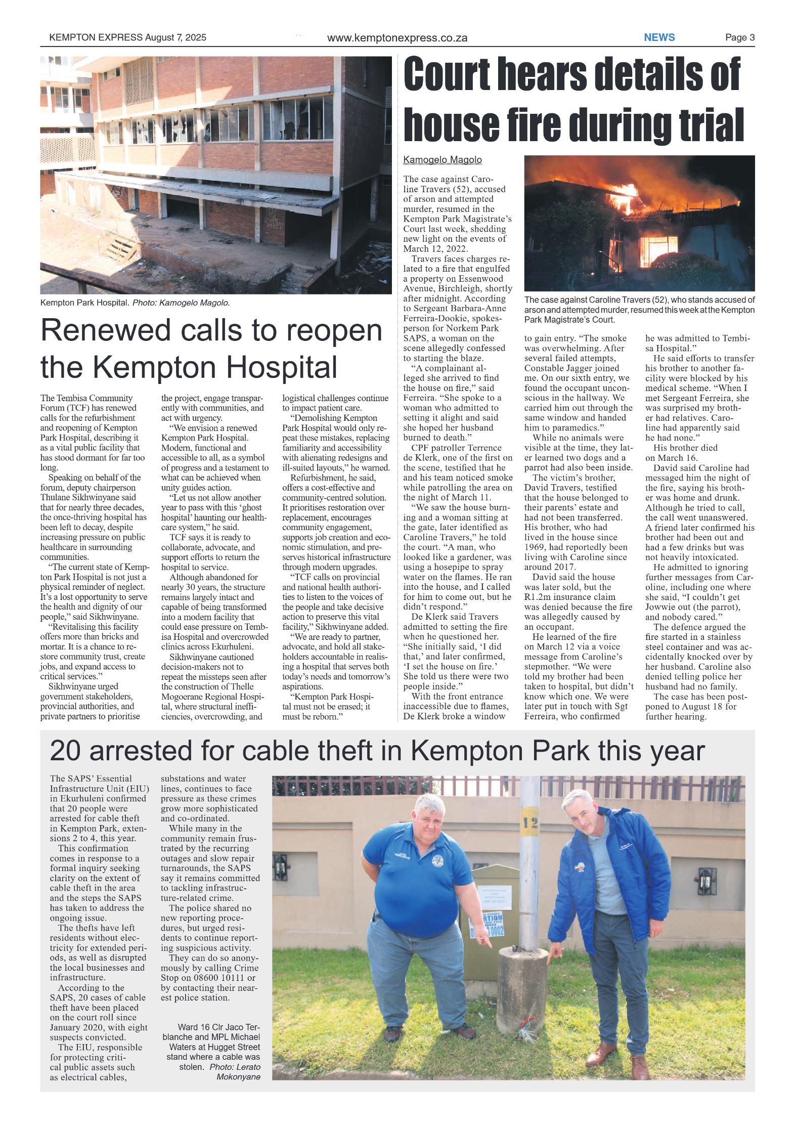 Kempton Express 7 August 2025 page 3