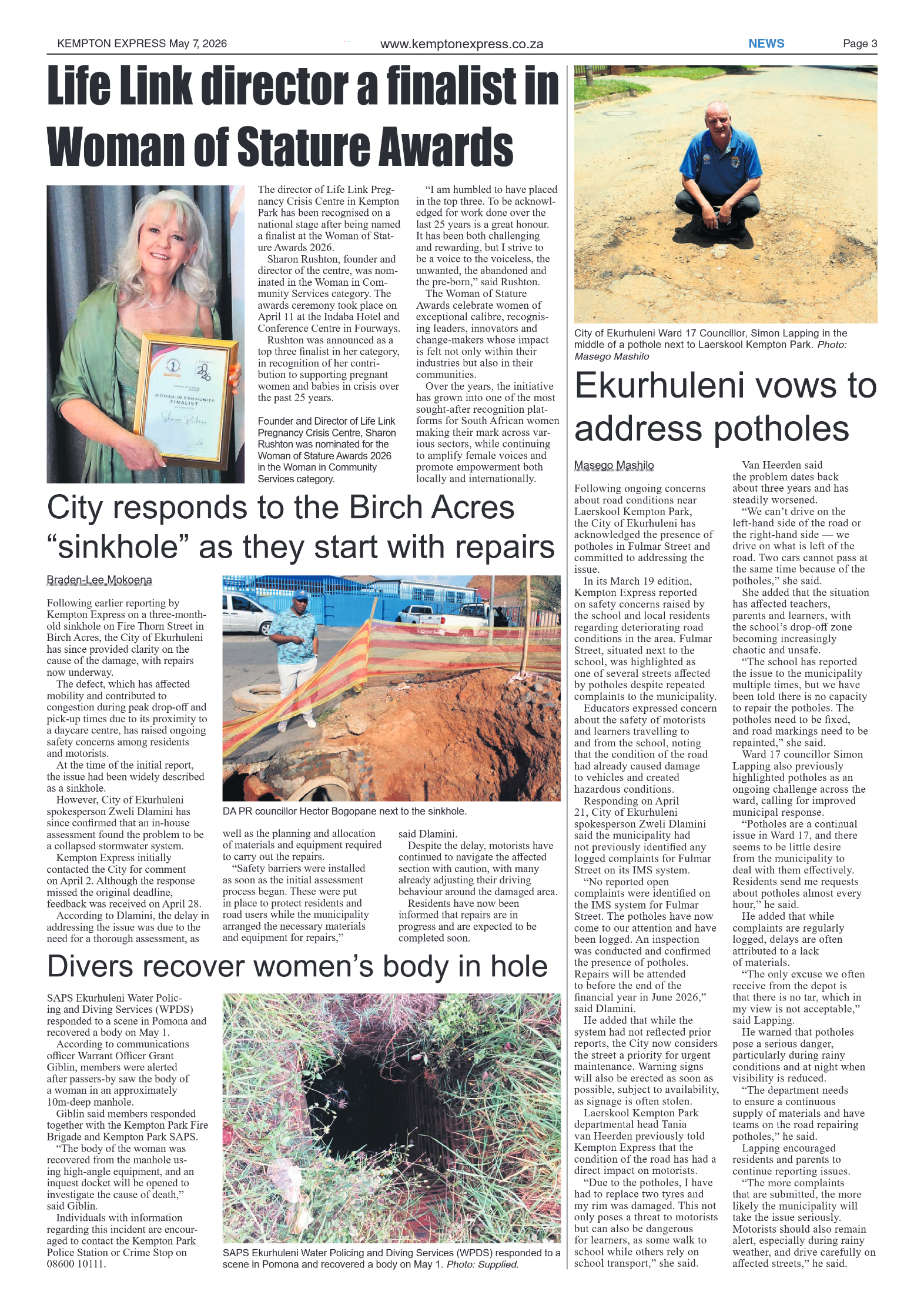 Kempton Express 7 May 2026 page 3