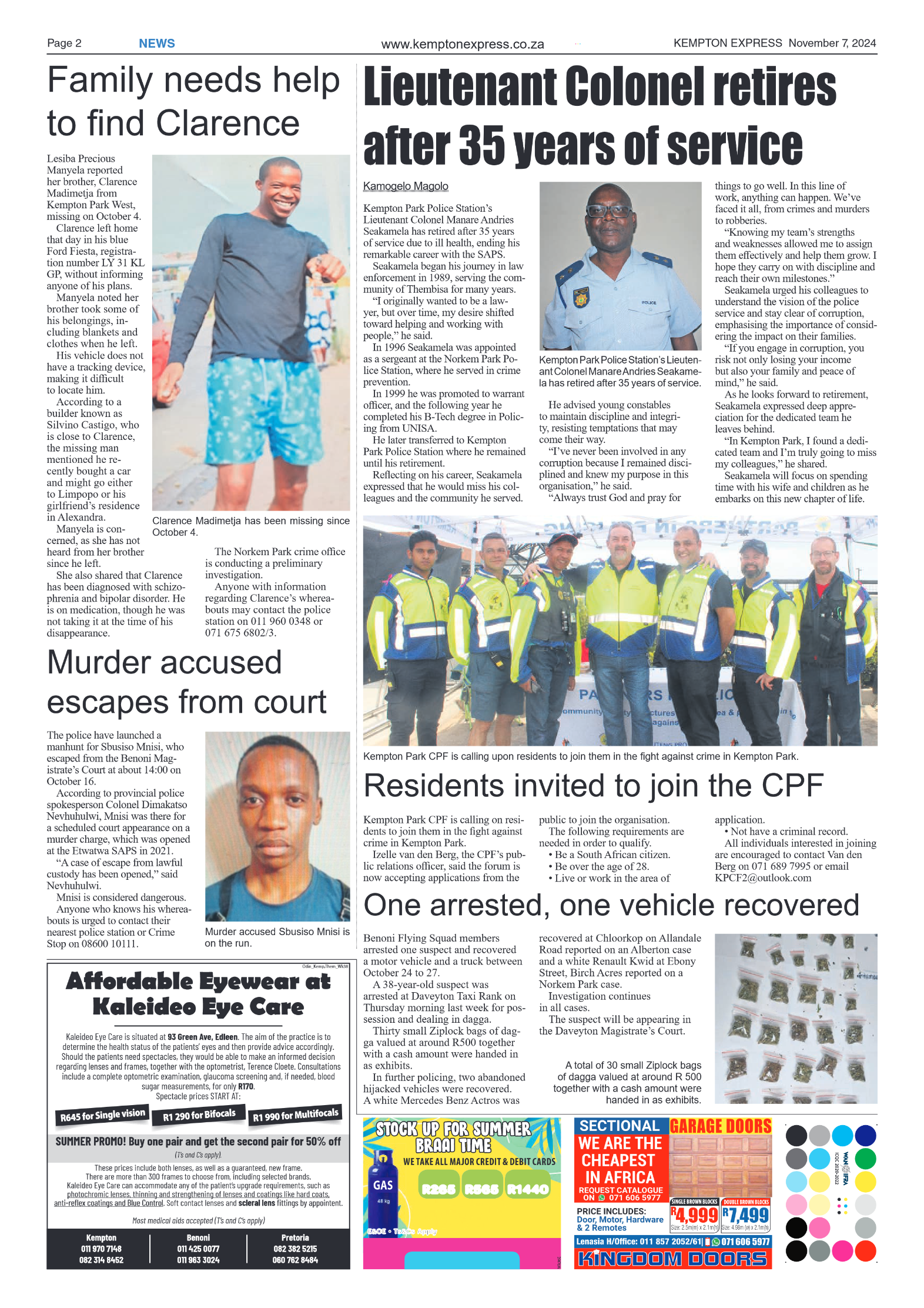 Kempton Express 7 November 2024 page 2