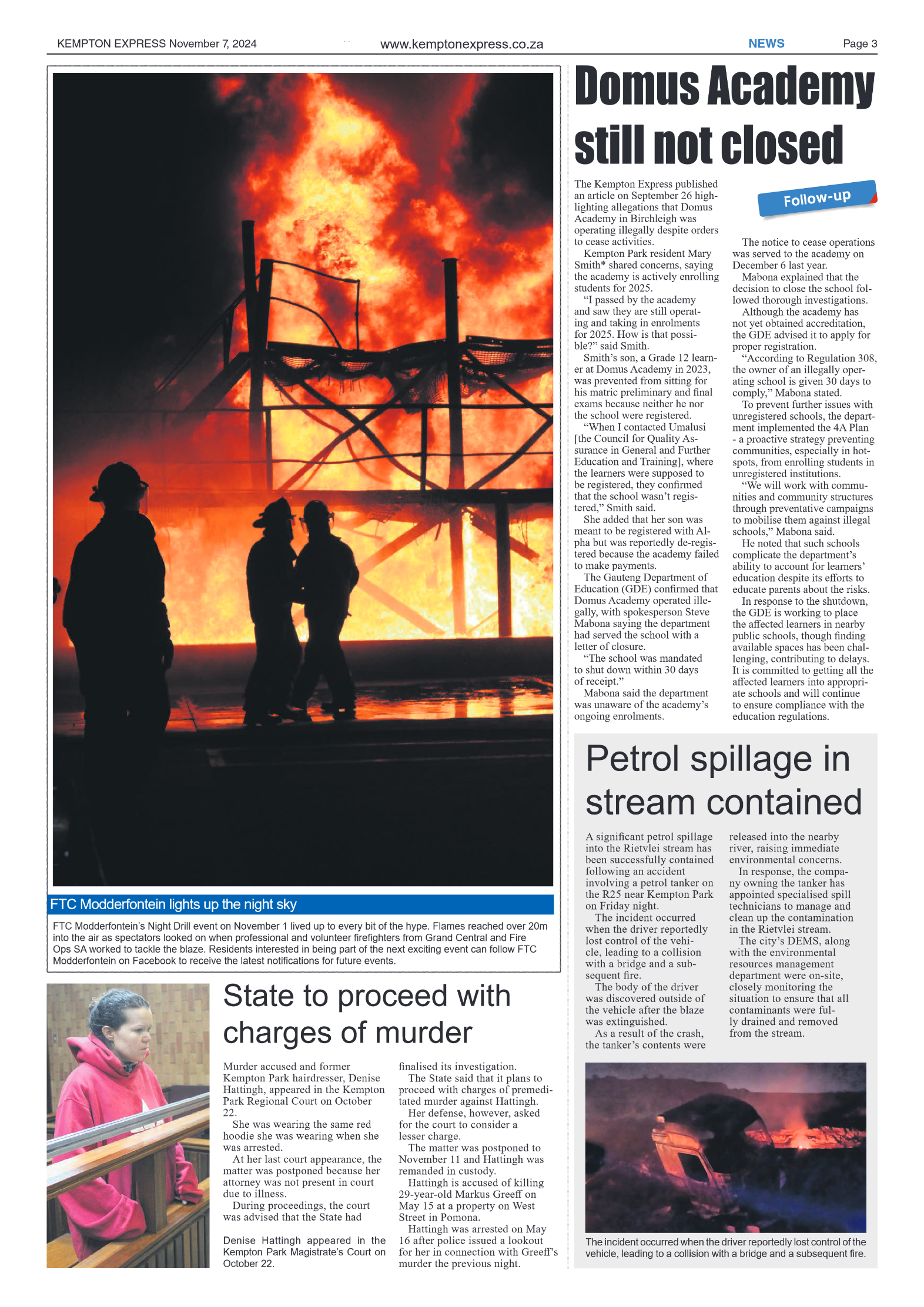 Kempton Express 7 November 2024 page 3