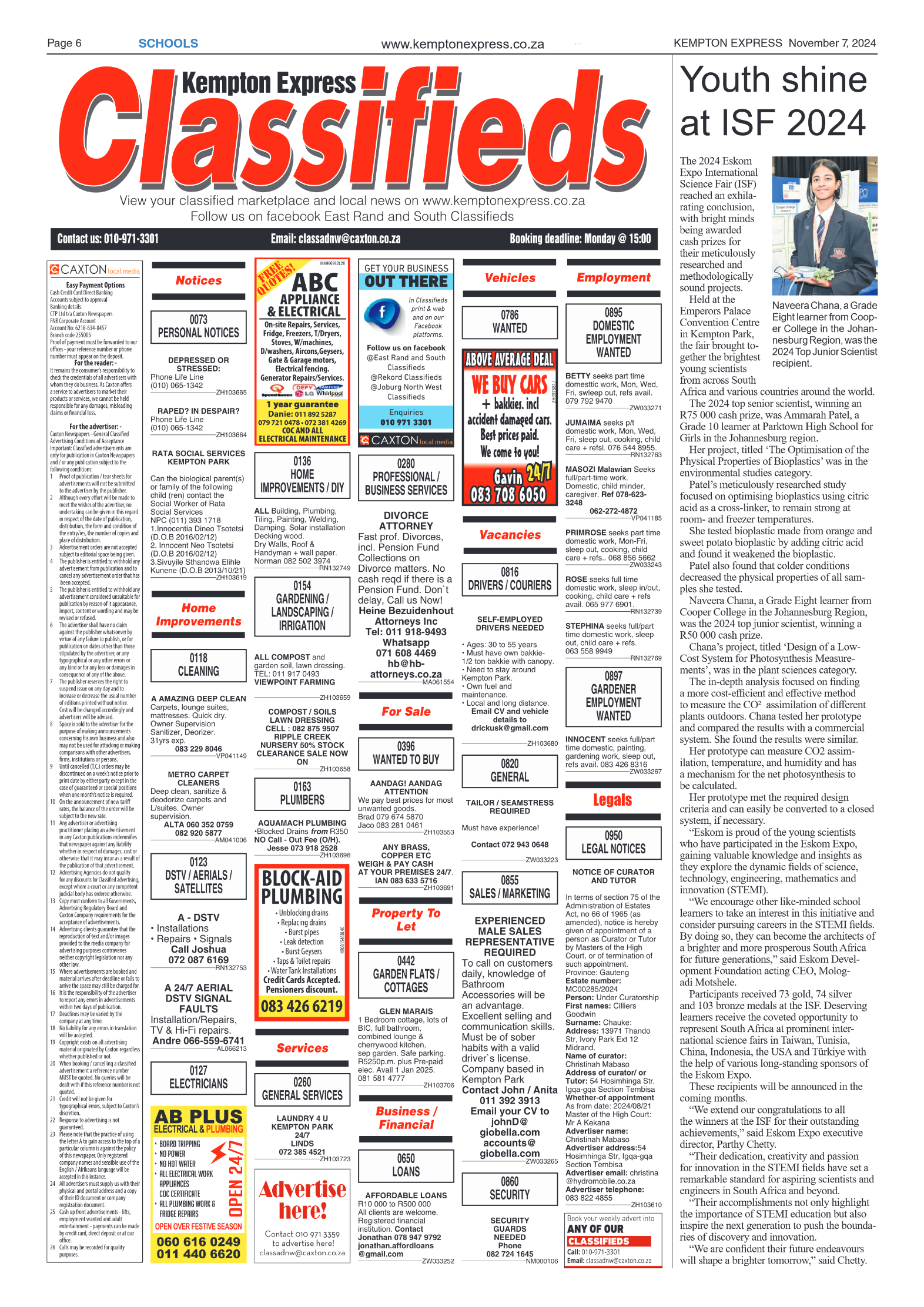 Kempton Express 7 November 2024 page 6