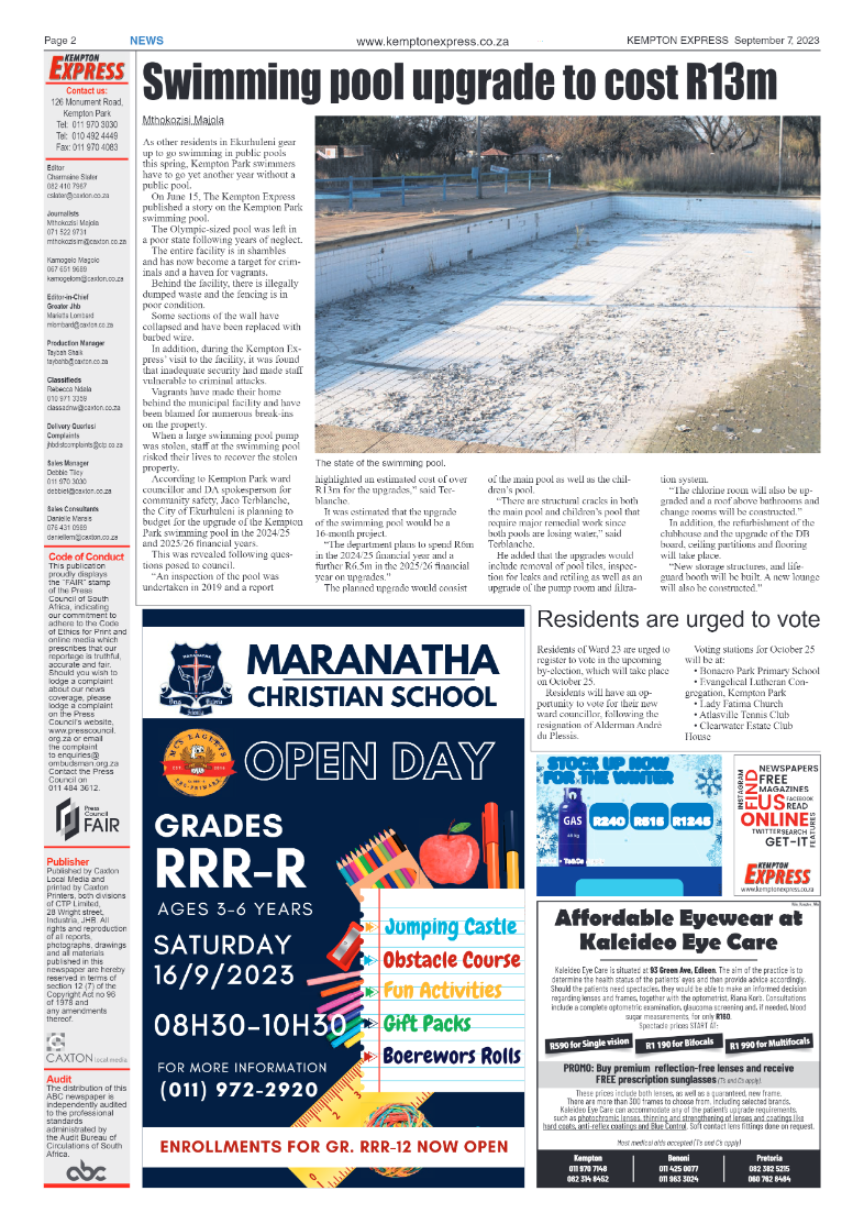 Kempton Express 7 September 2023 page 2