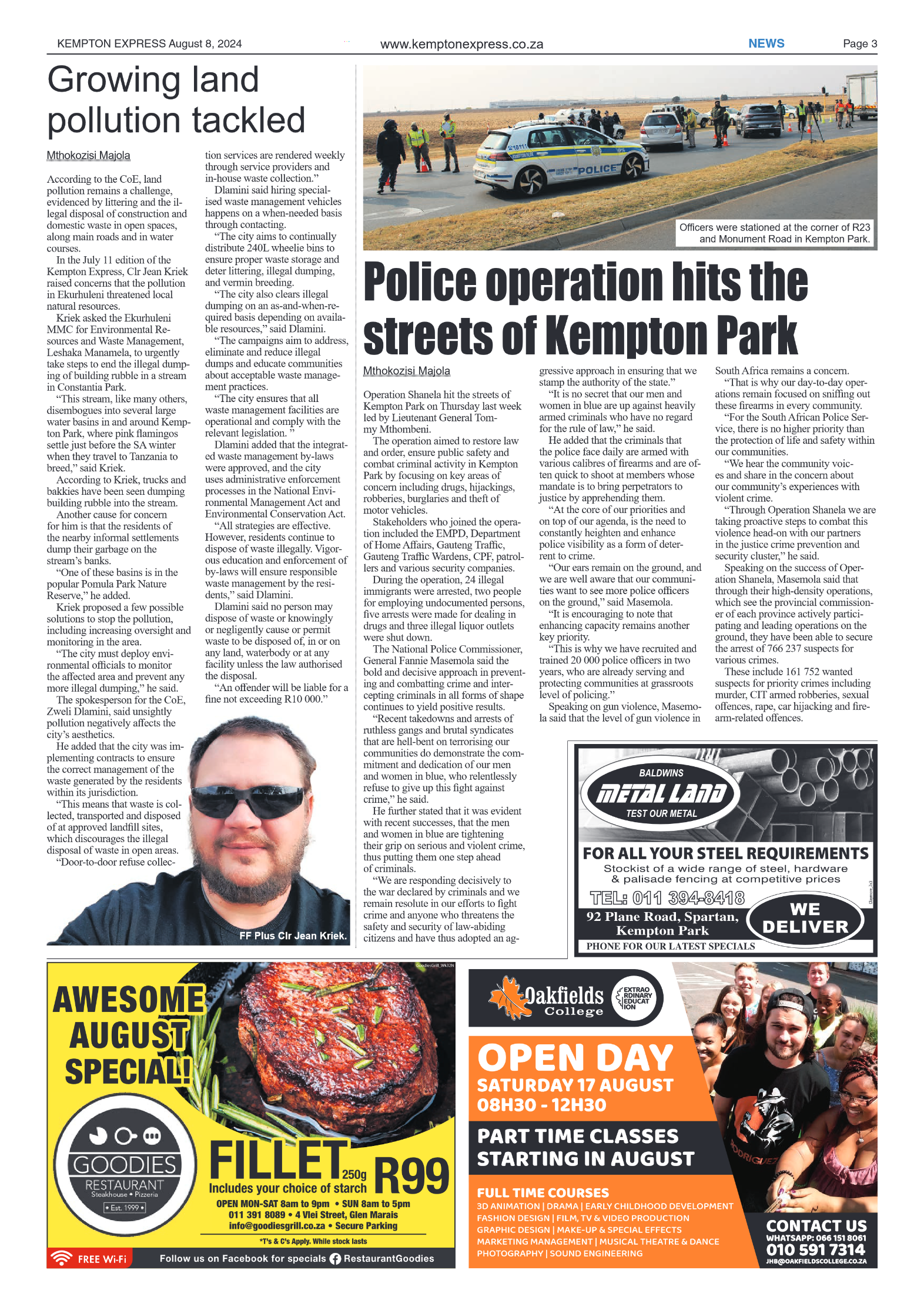 Kempton Express 8 August 2024 page 3