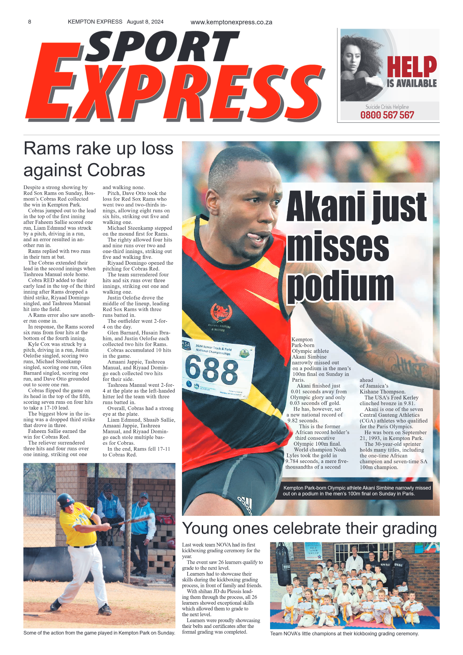 Kempton Express 8 August 2024 page 8