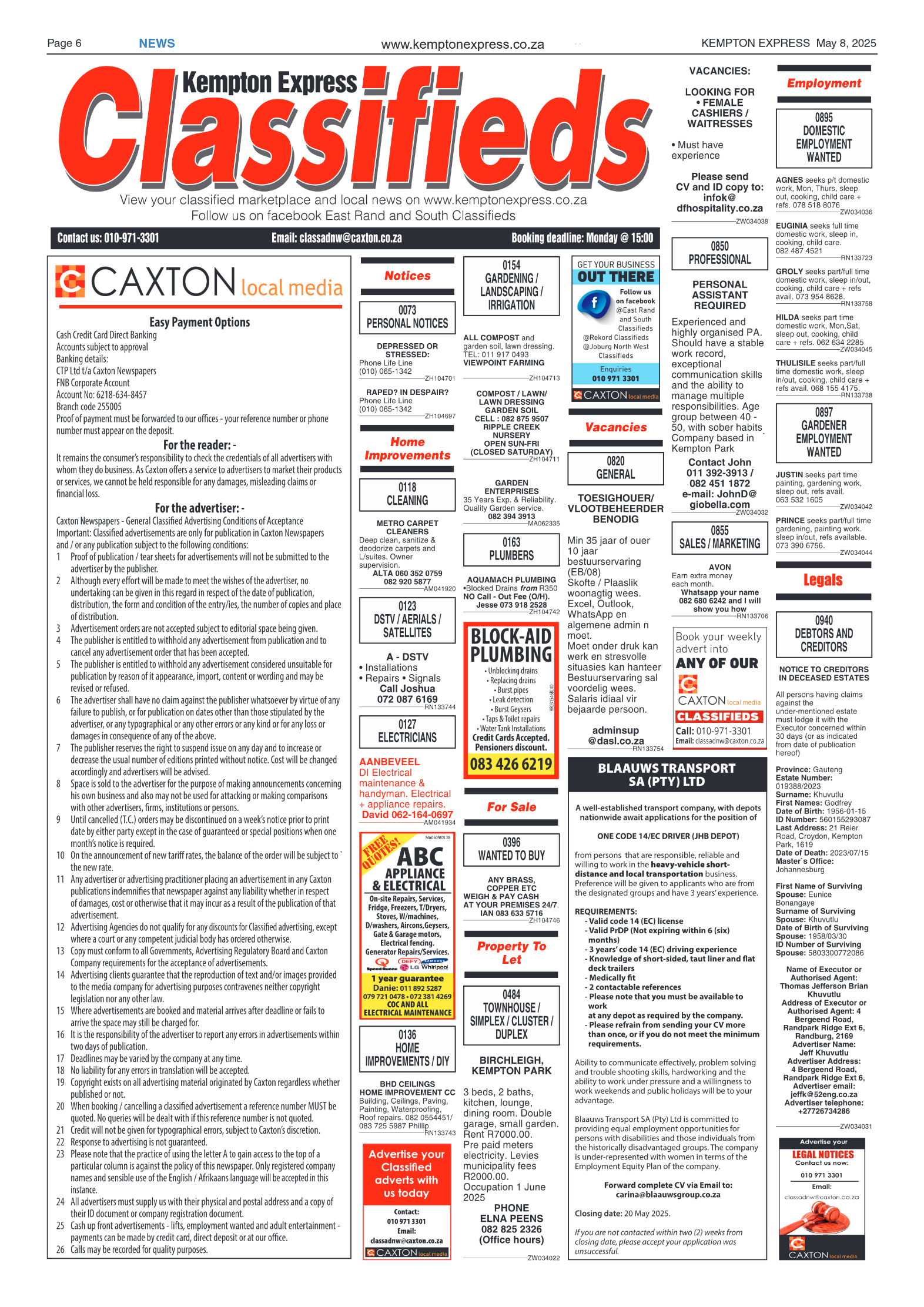 Kempton Express 8 May 2025 page 6