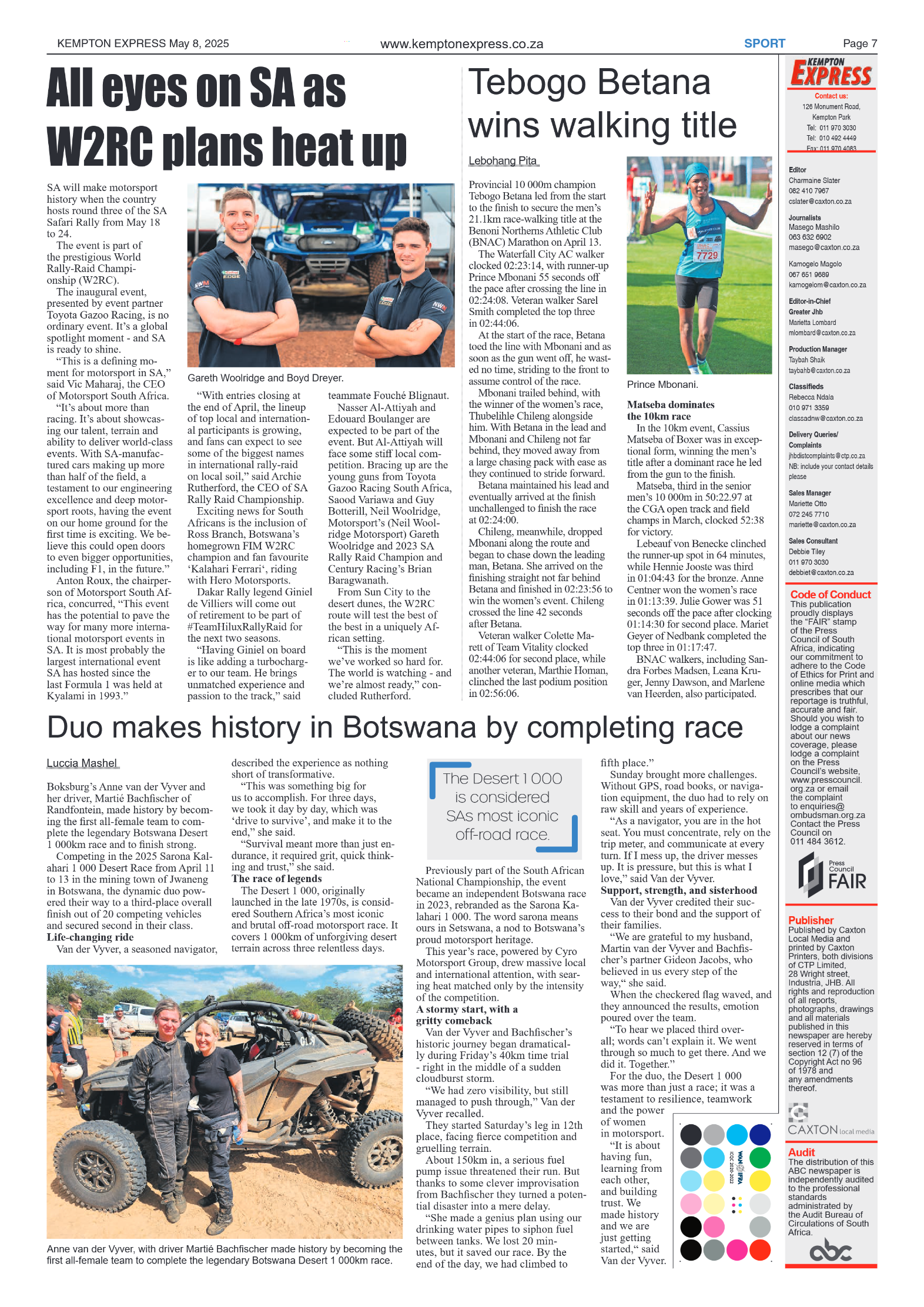 Kempton Express 8 May 2025 page 7