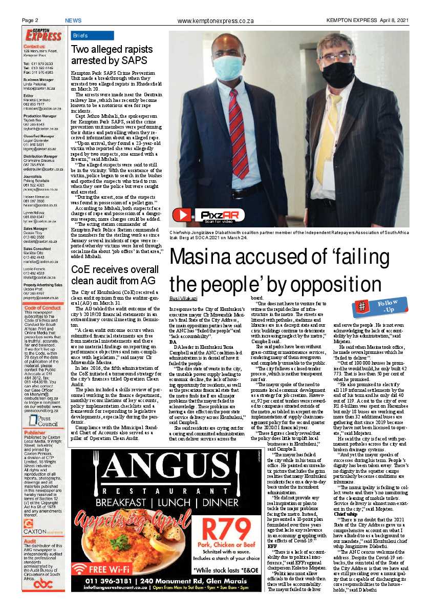 Kempton Express 9 April 2021 page 2