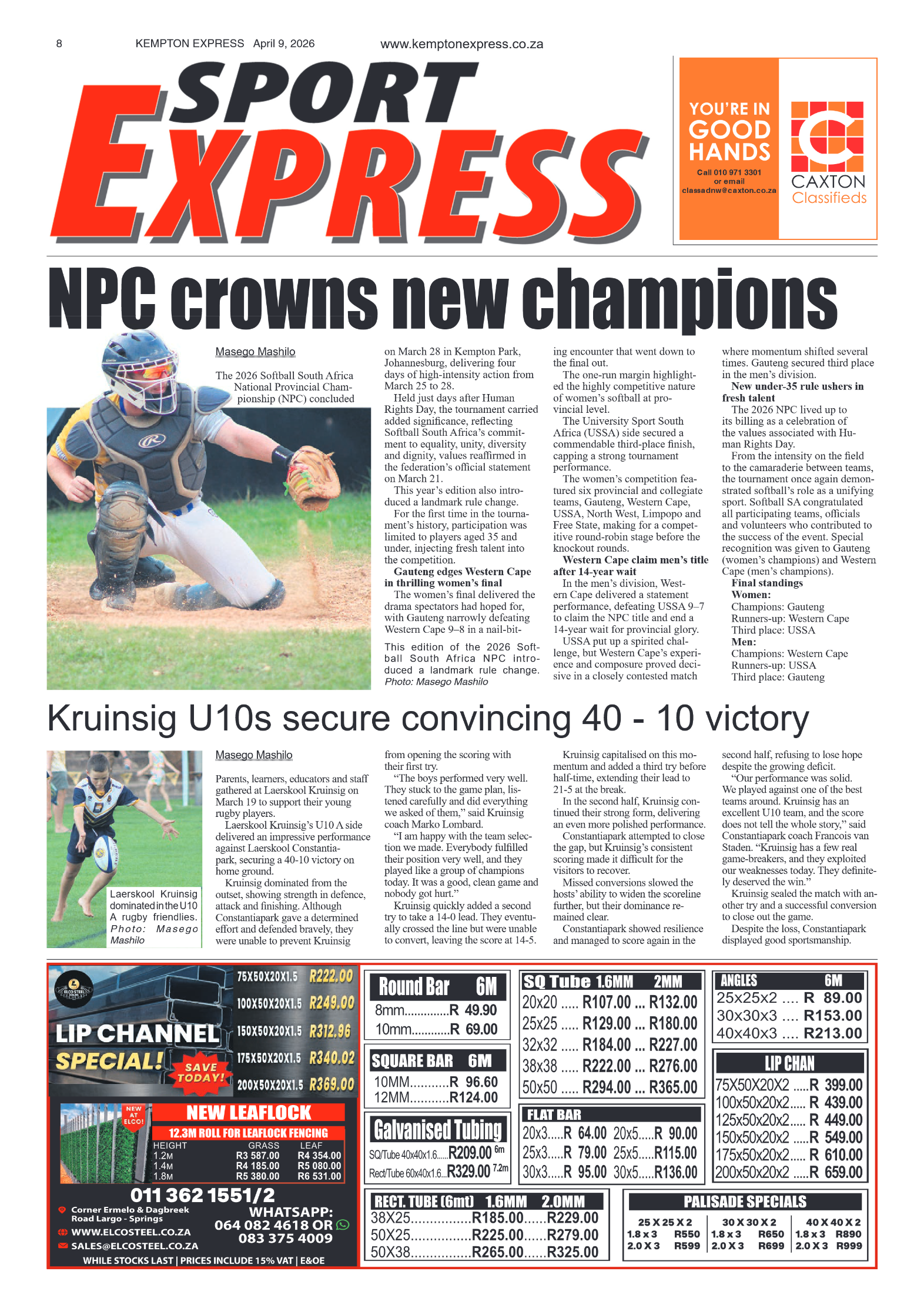 Kempton Express 9 April 2026 page 8