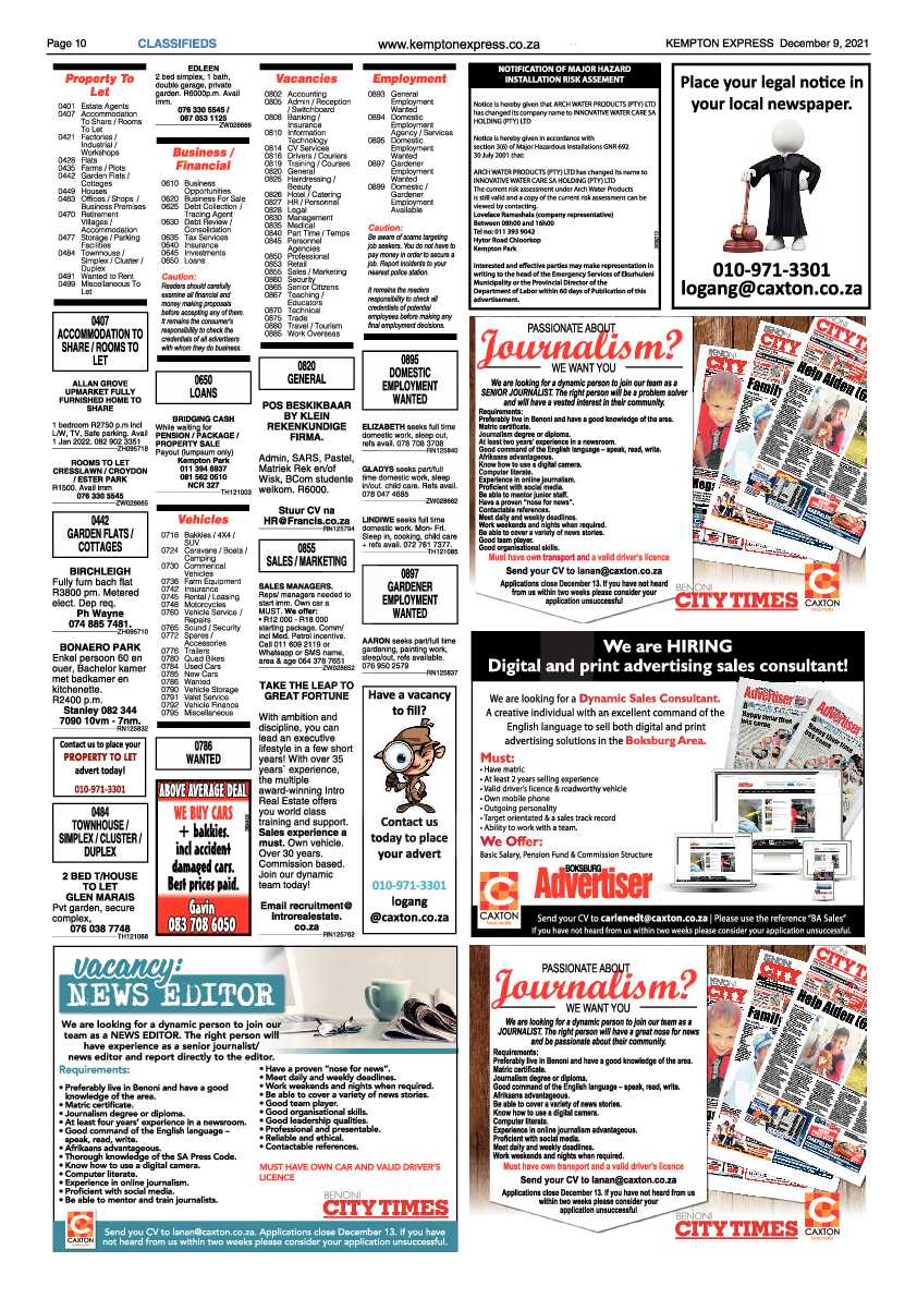 Kempton Express 9 December 2021 page 10