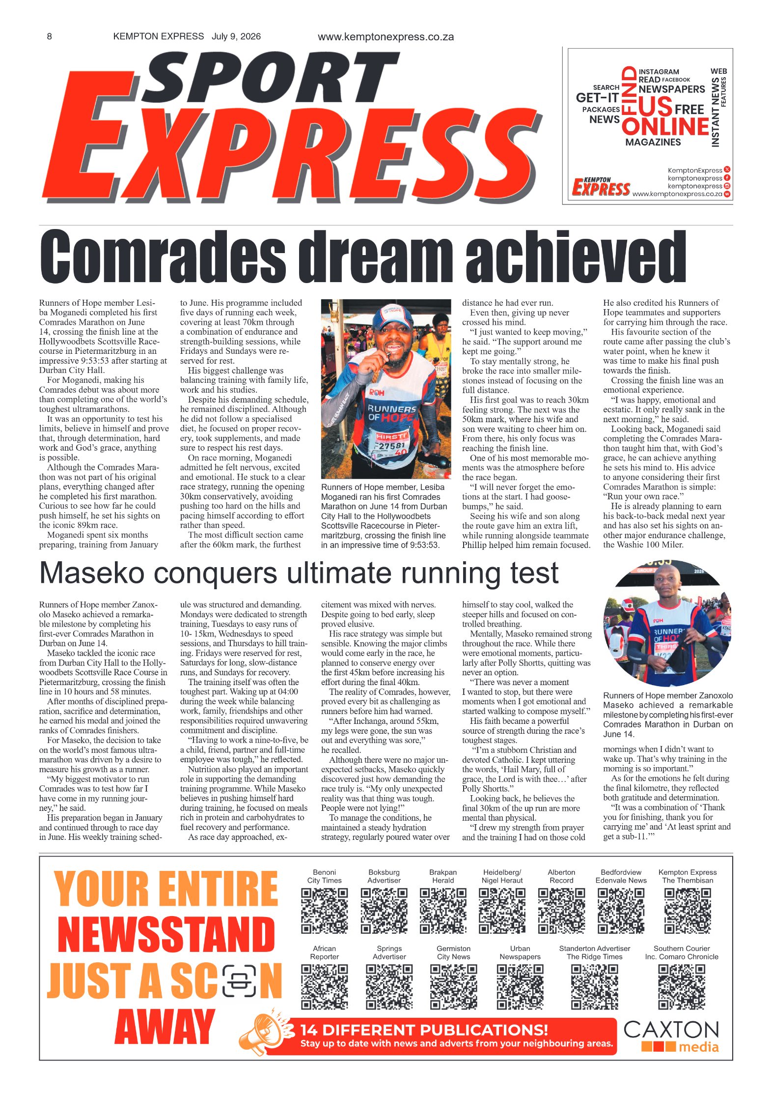 Kempton Express 9 July 2026 page 8