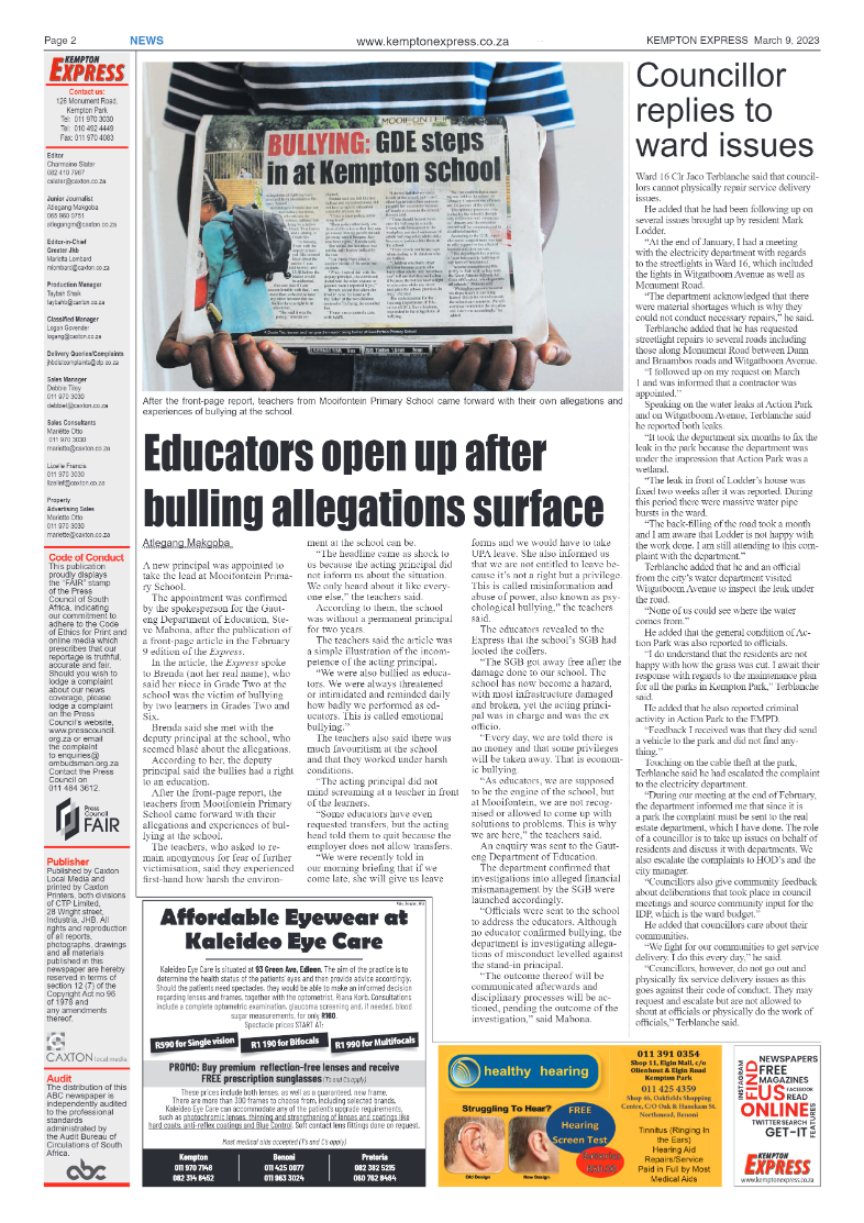 Kempton Express 9 March 2023 page 2