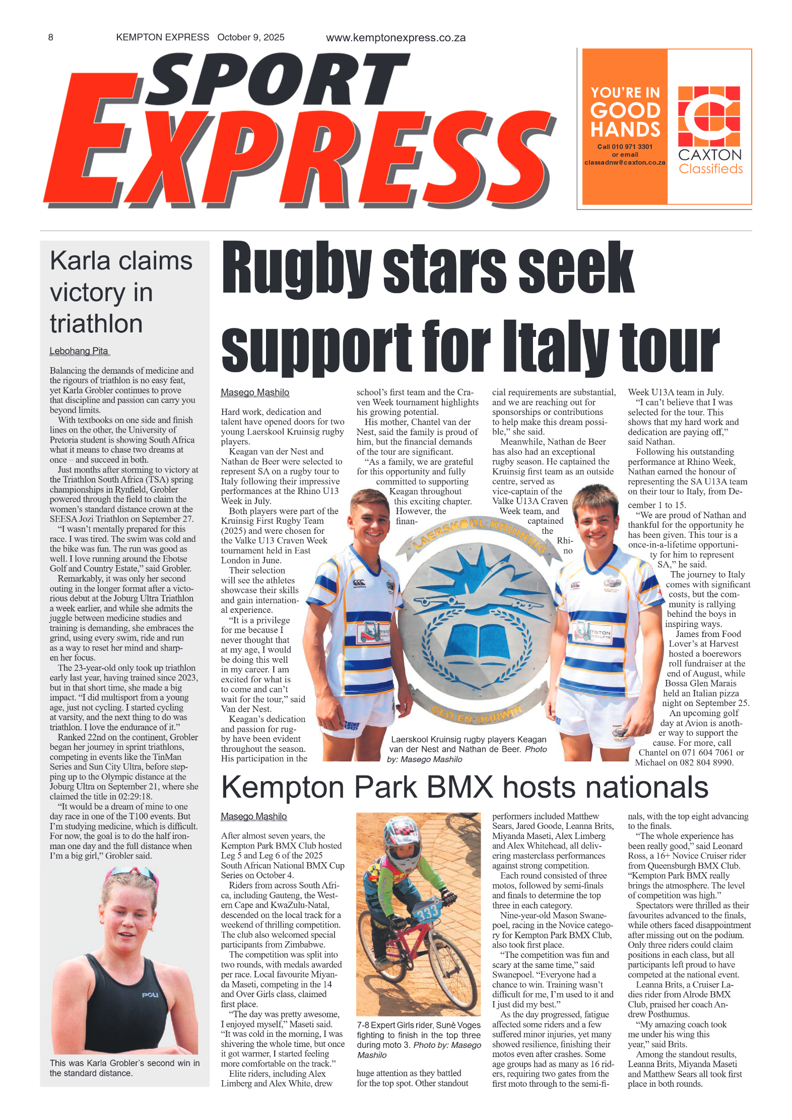 Kempton Express 9 October 2025 page 8
