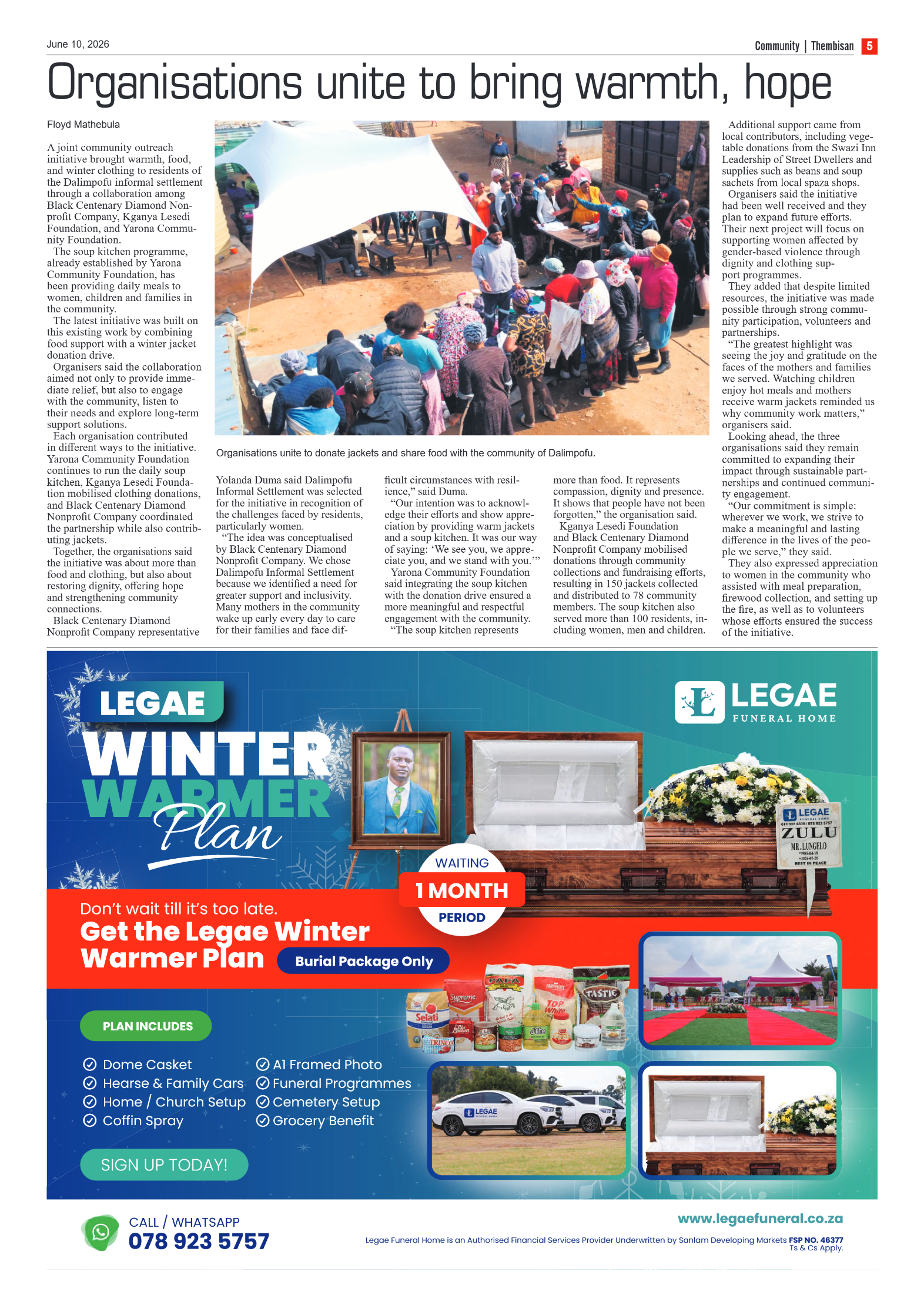 The Tembisan 10 June 2026 page 5
