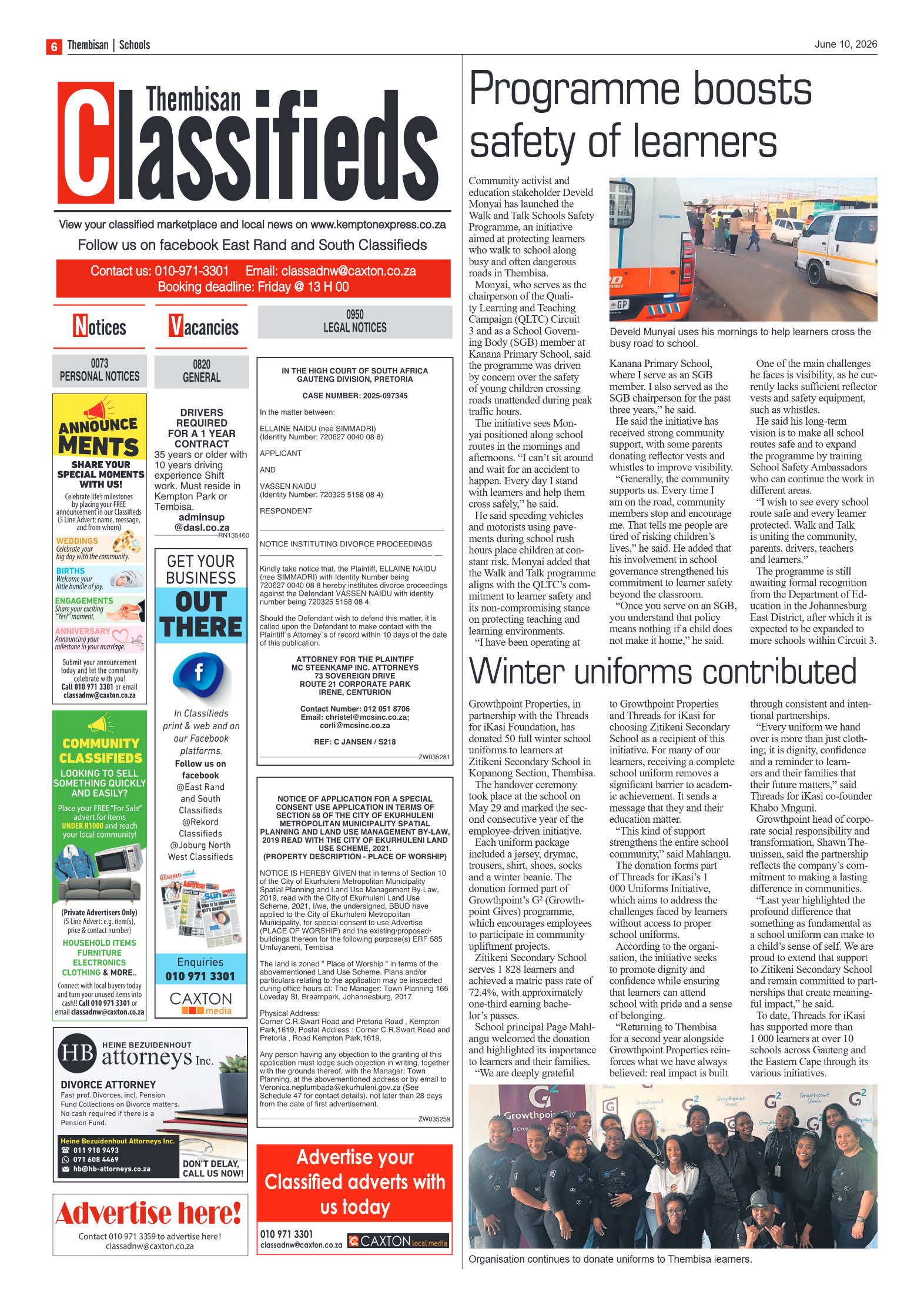 The Tembisan 10 June 2026 page 6