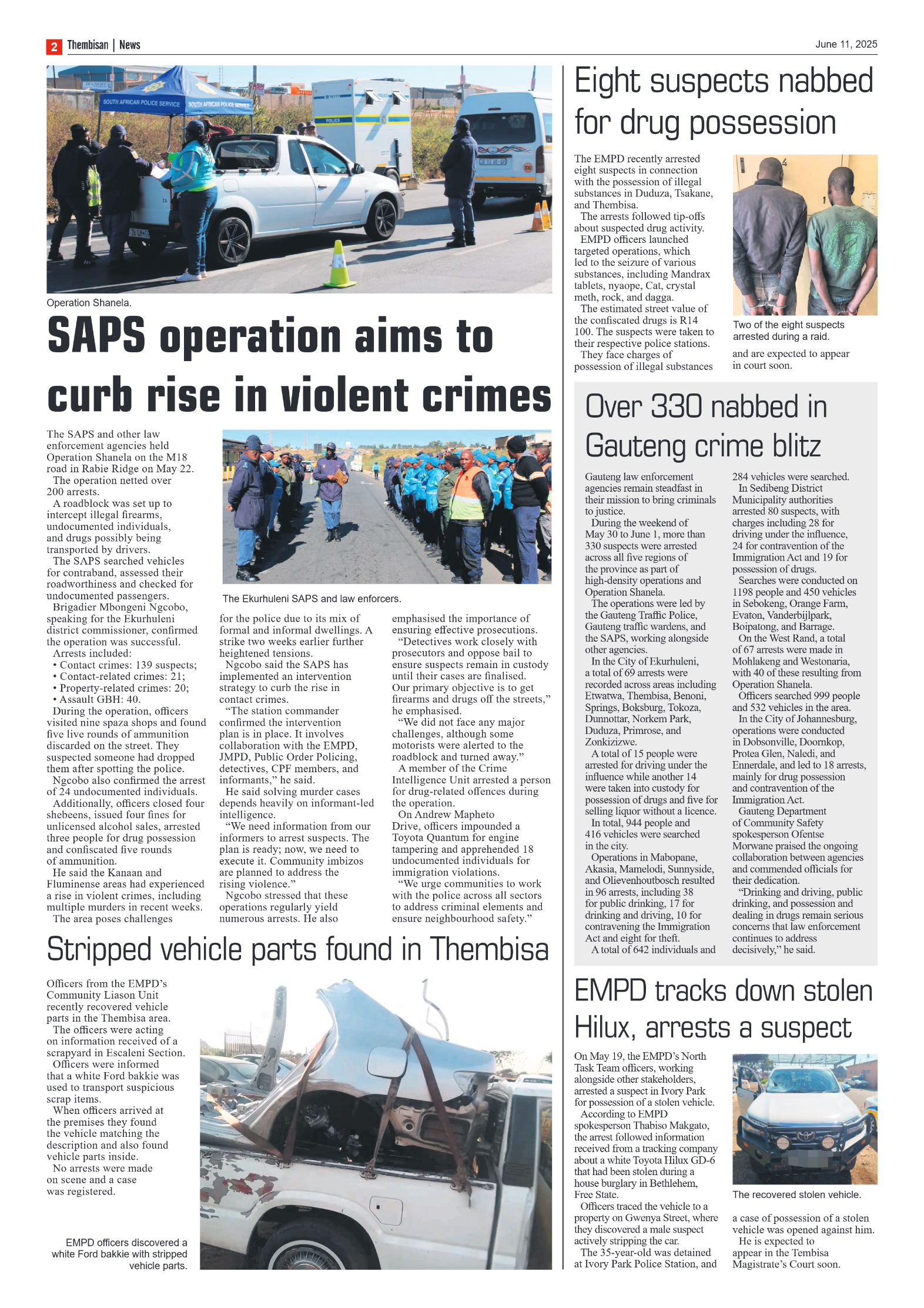 The Tembisan 11 June 2025 page 2