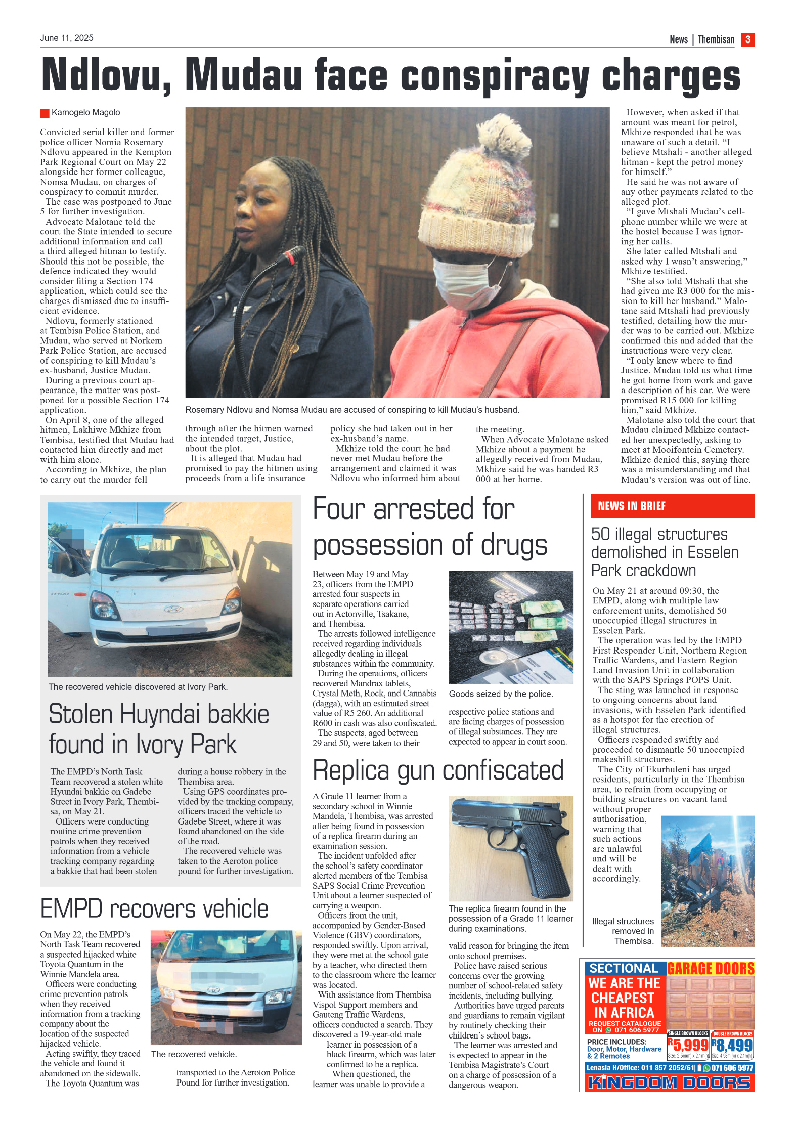 The Tembisan 11 June 2025 page 3