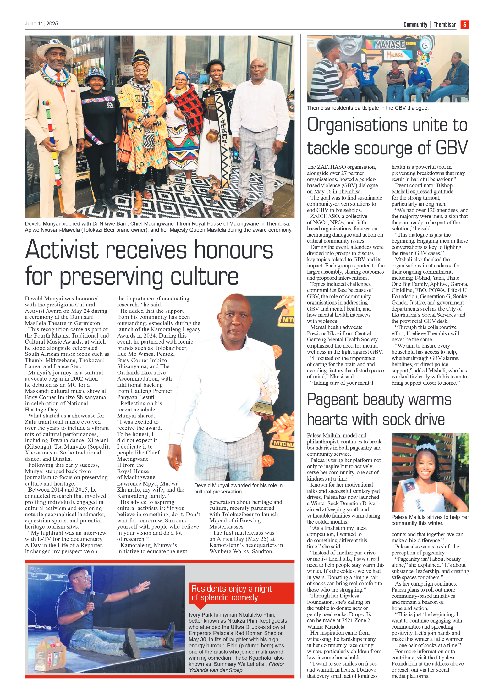 The Tembisan 11 June 2025 page 5