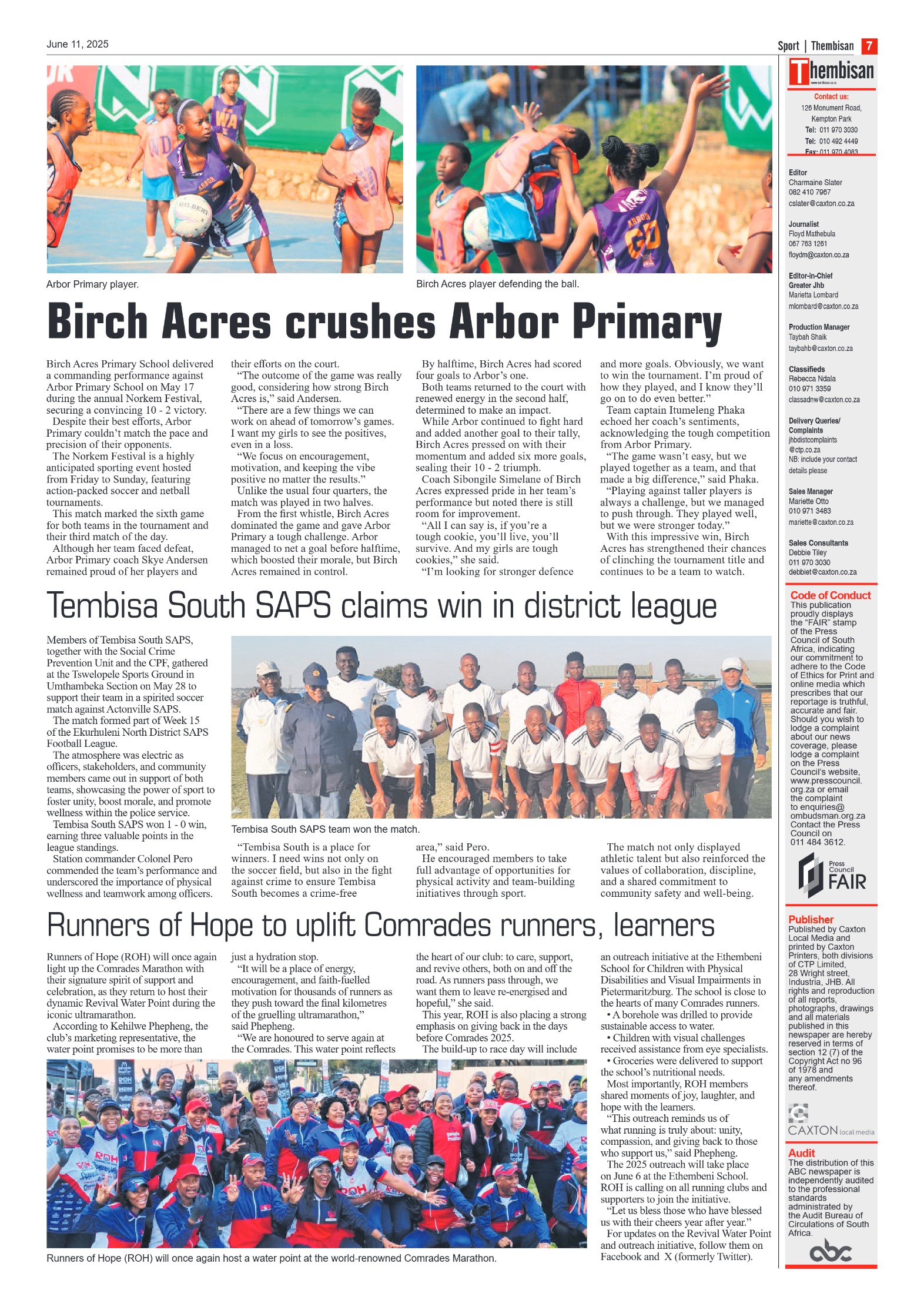The Tembisan 11 June 2025 page 7