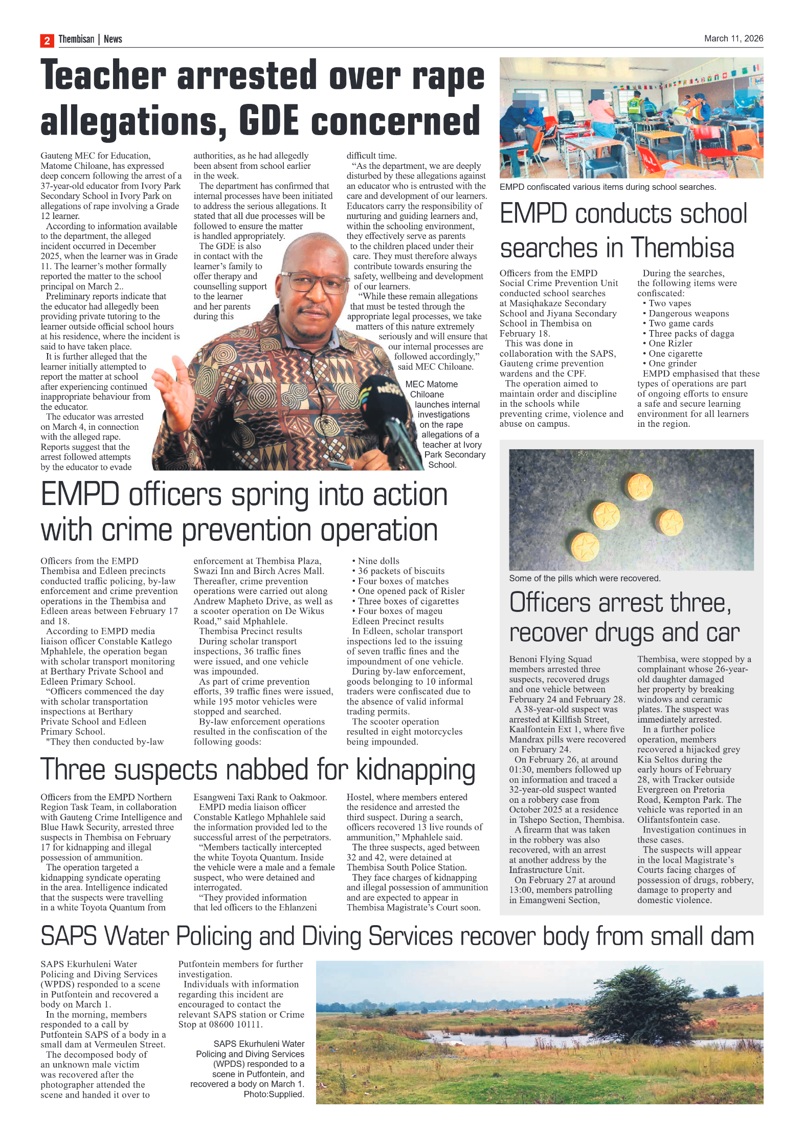 The Tembisan 11 March 2026 page 2