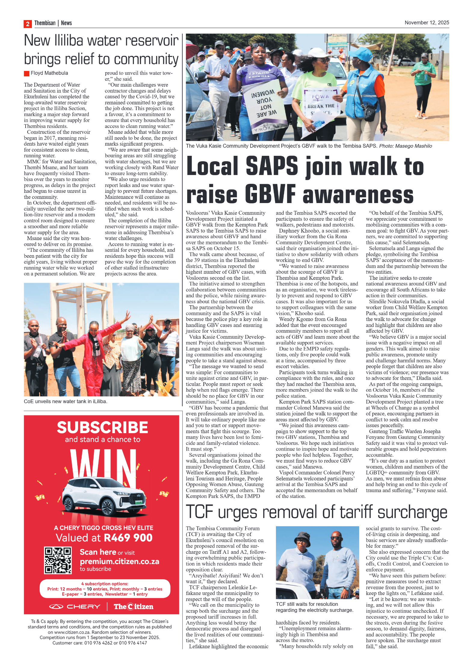 The Tembisan 12 November 2025 page 2