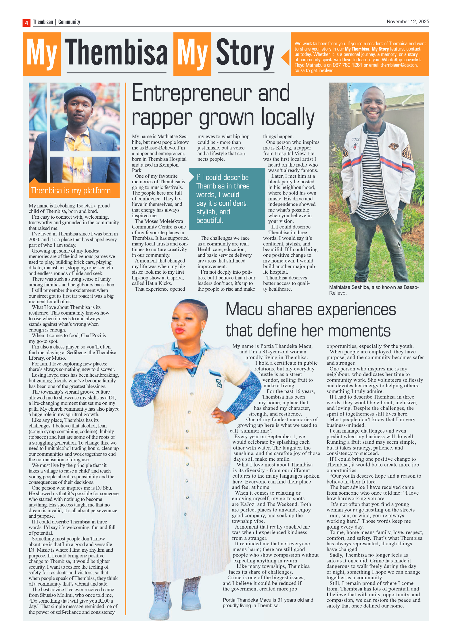 The Tembisan 12 November 2025 page 4