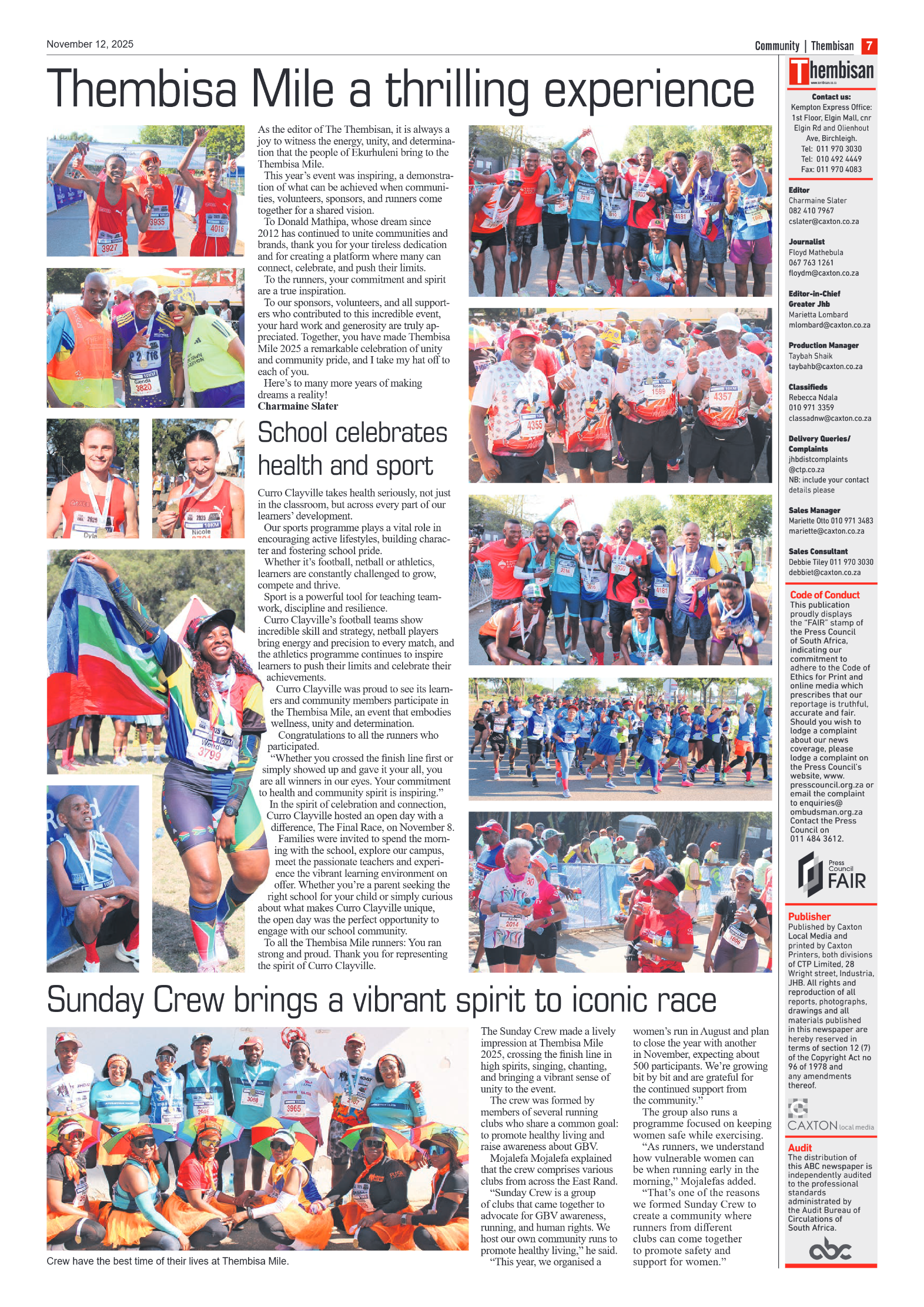 The Tembisan 12 November 2025 page 7