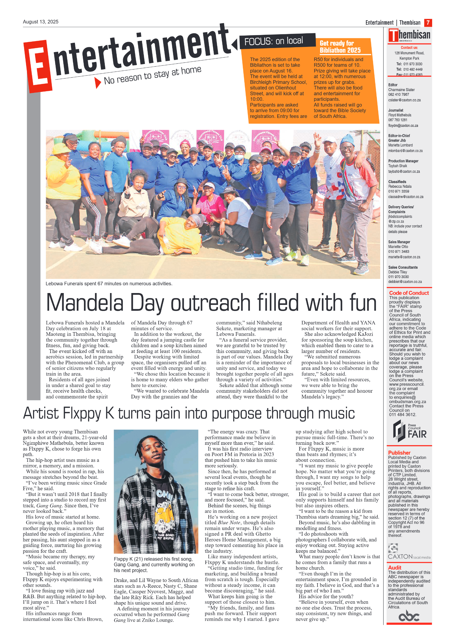 The Tembisan 13 August 2025 page 7