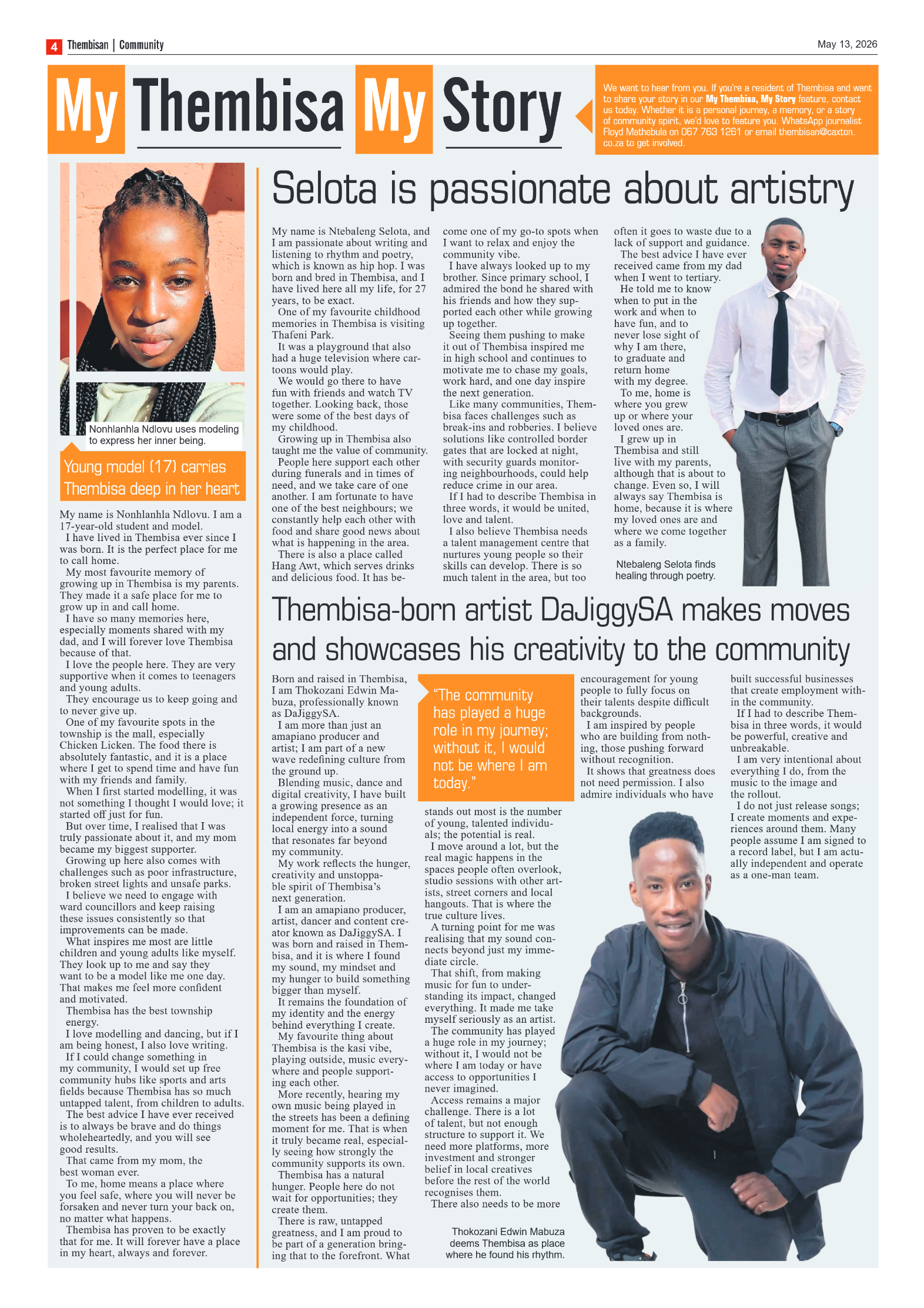 The Tembisan 13 May 2026 page 4