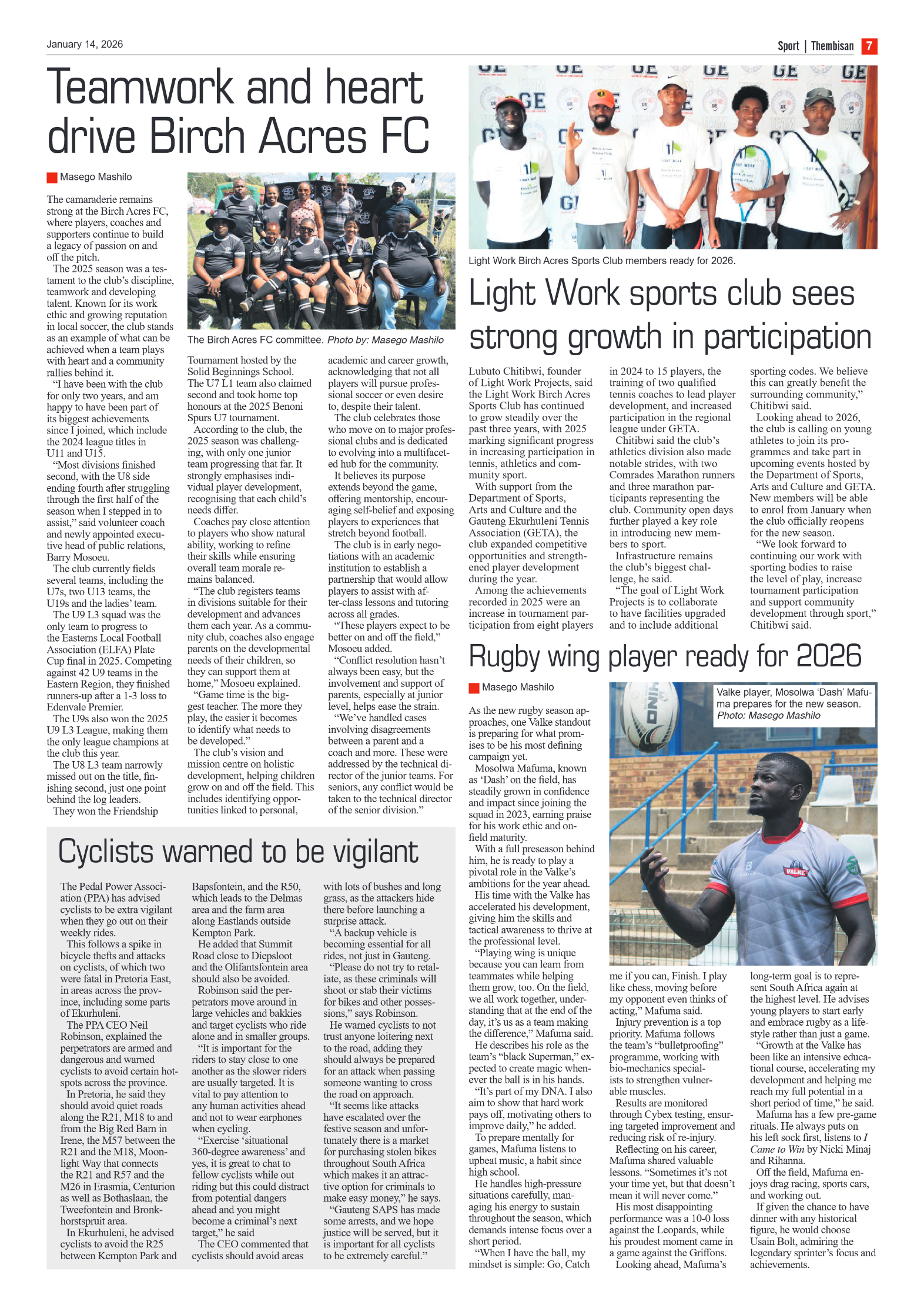 The Tembisan 14 January 2026 page 7